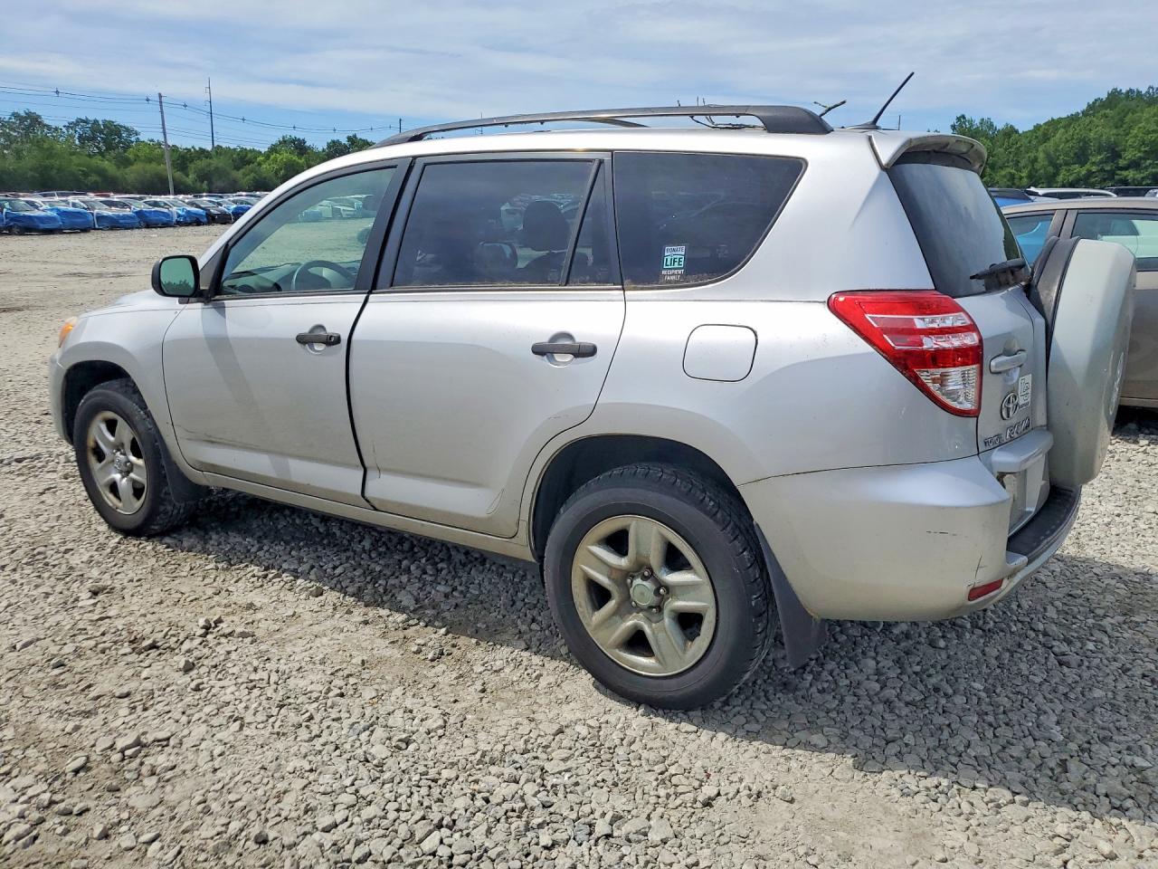 2010 Toyota Rav4 Base Silver vin: JTMBF4DV2A5027323