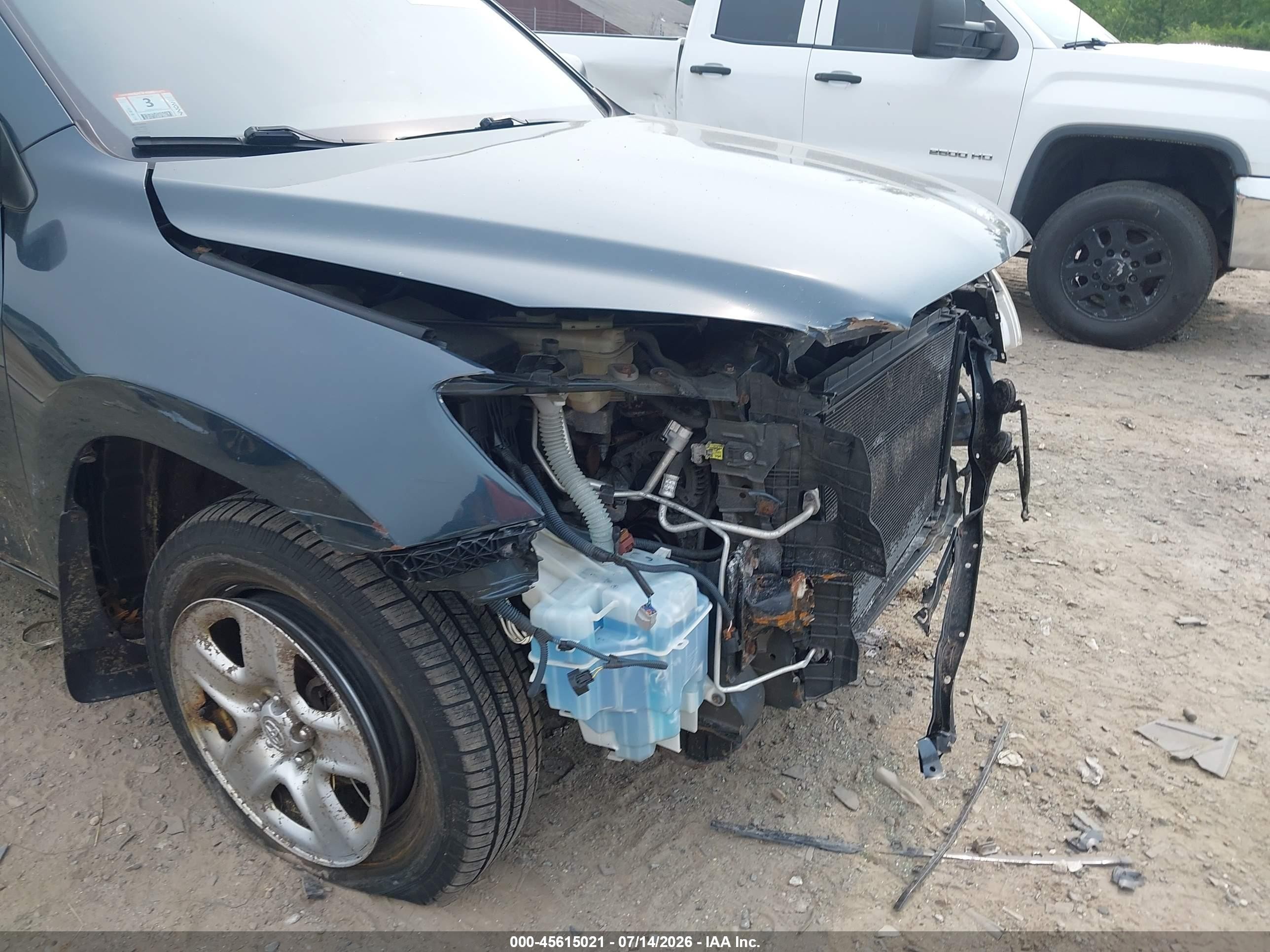 2010 Toyota Rav4   Green vin: JTMBF4DV2A5027337