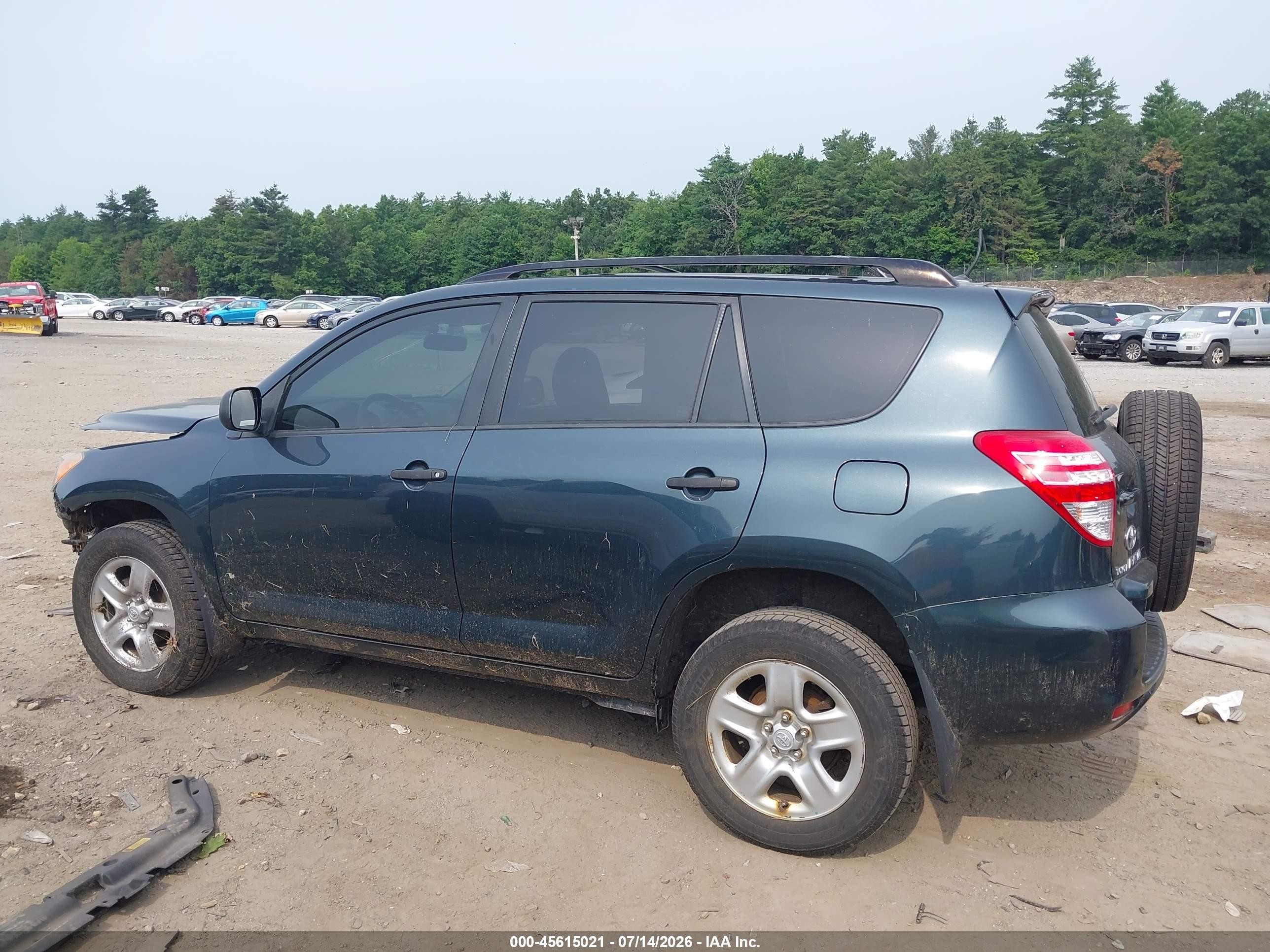 2010 Toyota Rav4   Green vin: JTMBF4DV2A5027337