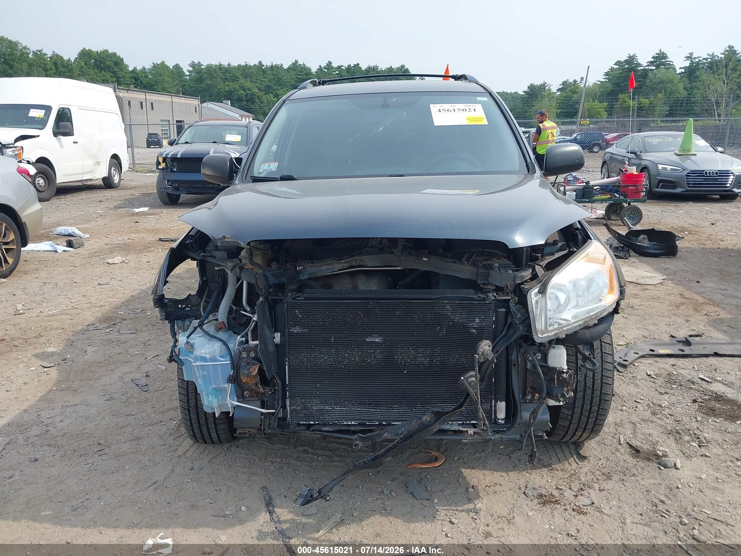 2010 Toyota Rav4   Green vin: JTMBF4DV2A5027337