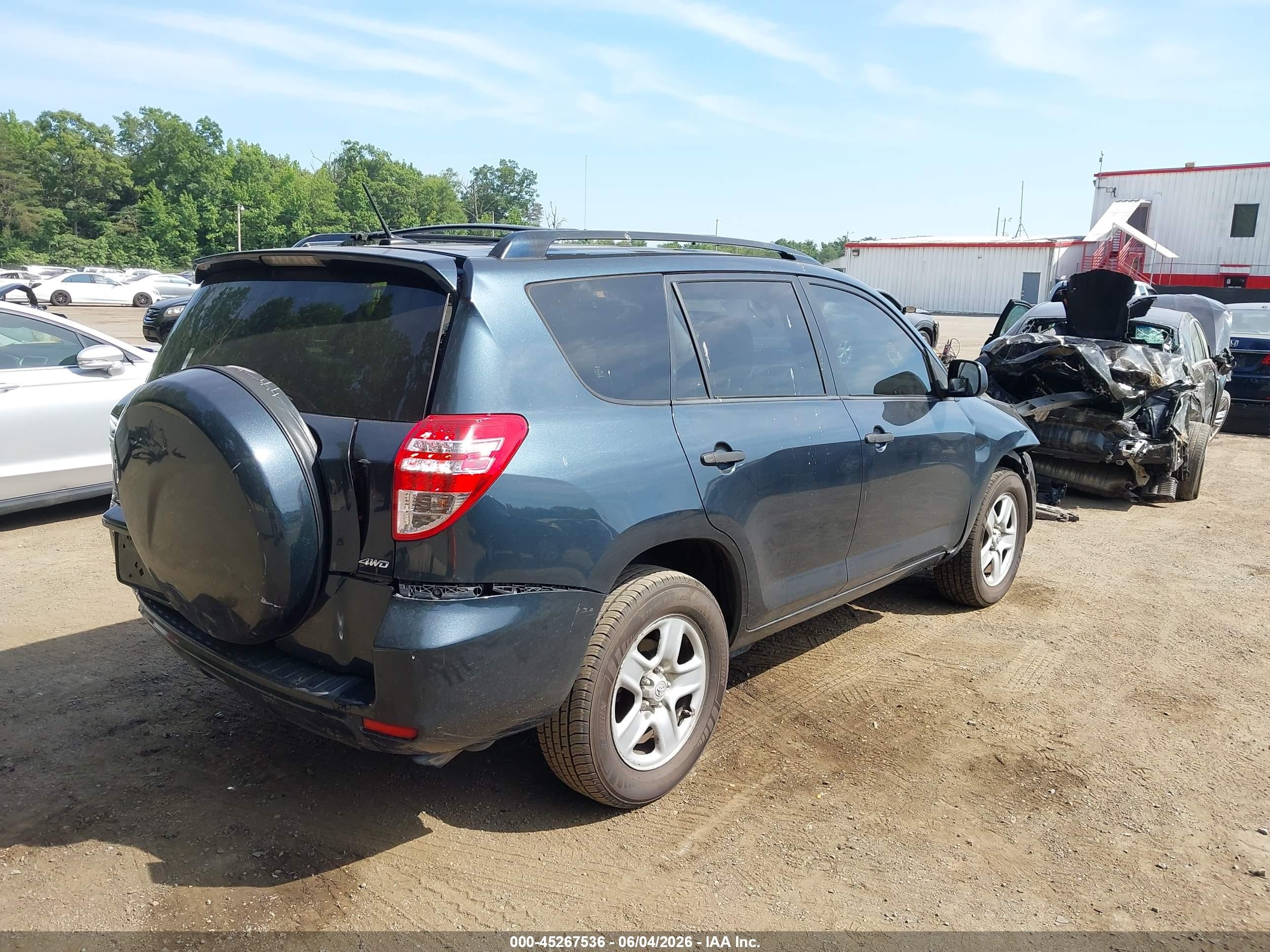 2010 Toyota Rav4   Blue vin: JTMBF4DV2AD032060