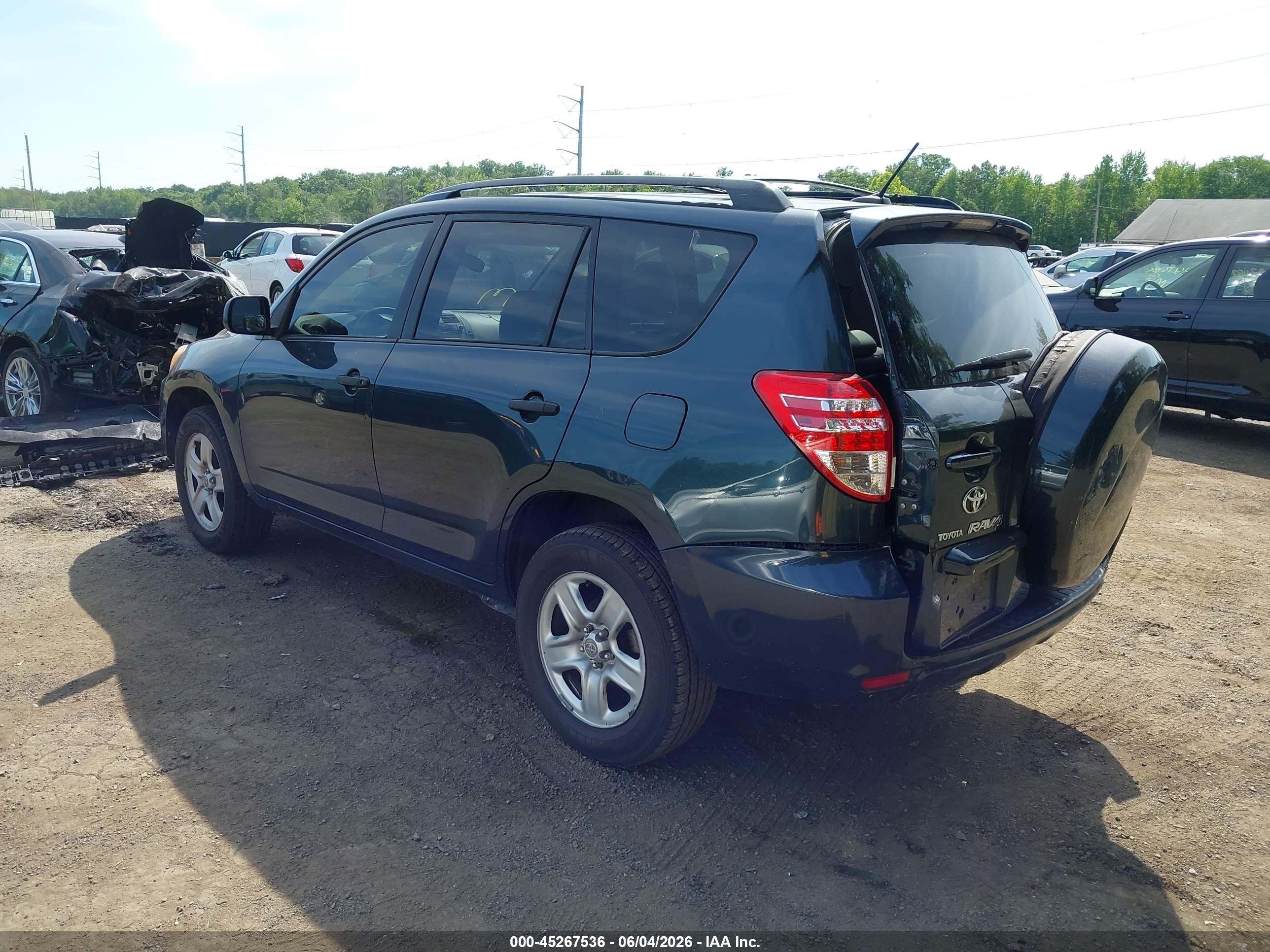 2010 Toyota Rav4   Blue vin: JTMBF4DV2AD032060