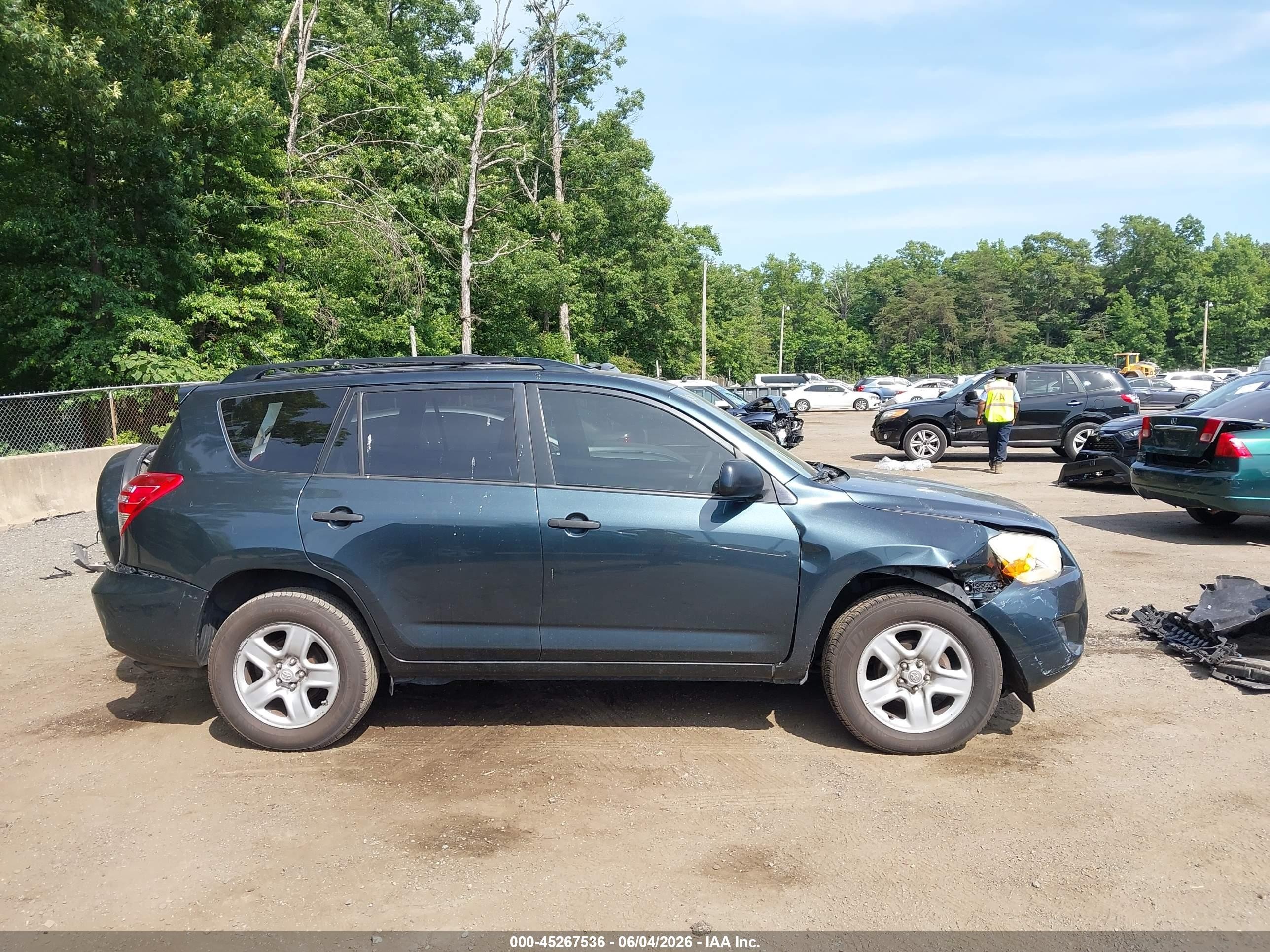 2010 Toyota Rav4   Blue vin: JTMBF4DV2AD032060