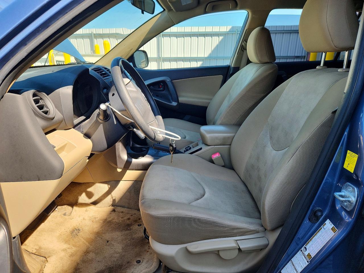2010 Toyota Rav4 Base Blue vin: JTMBF4DV2AD033466