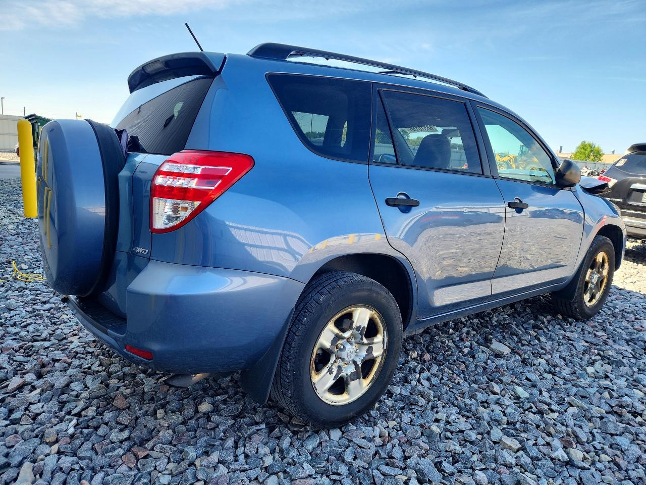 2010 Toyota Rav4 Base Blue vin: JTMBF4DV2AD033466