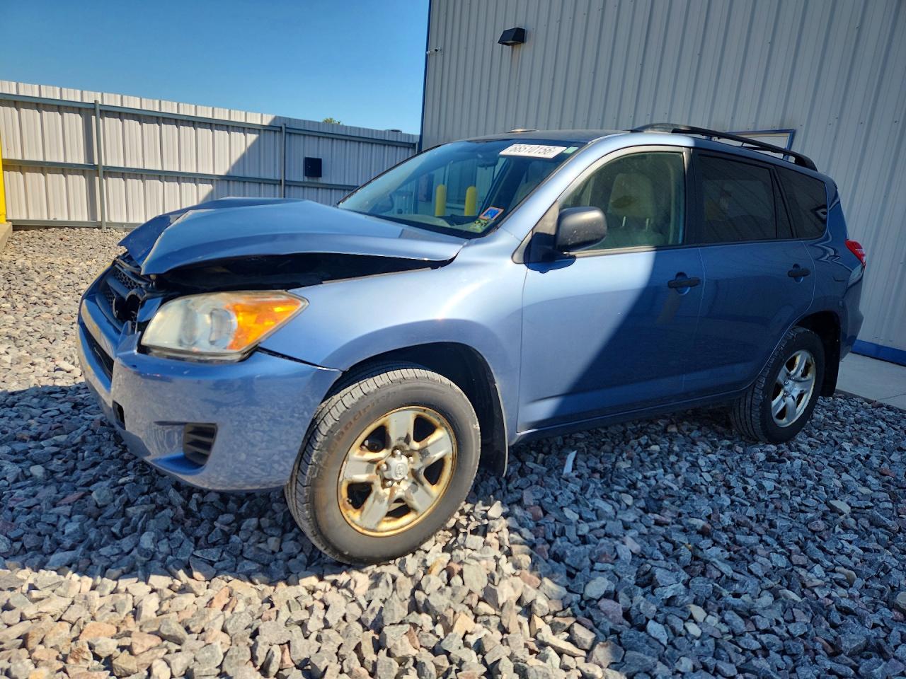 2010 Toyota Rav4 Base Blue vin: JTMBF4DV2AD033466
