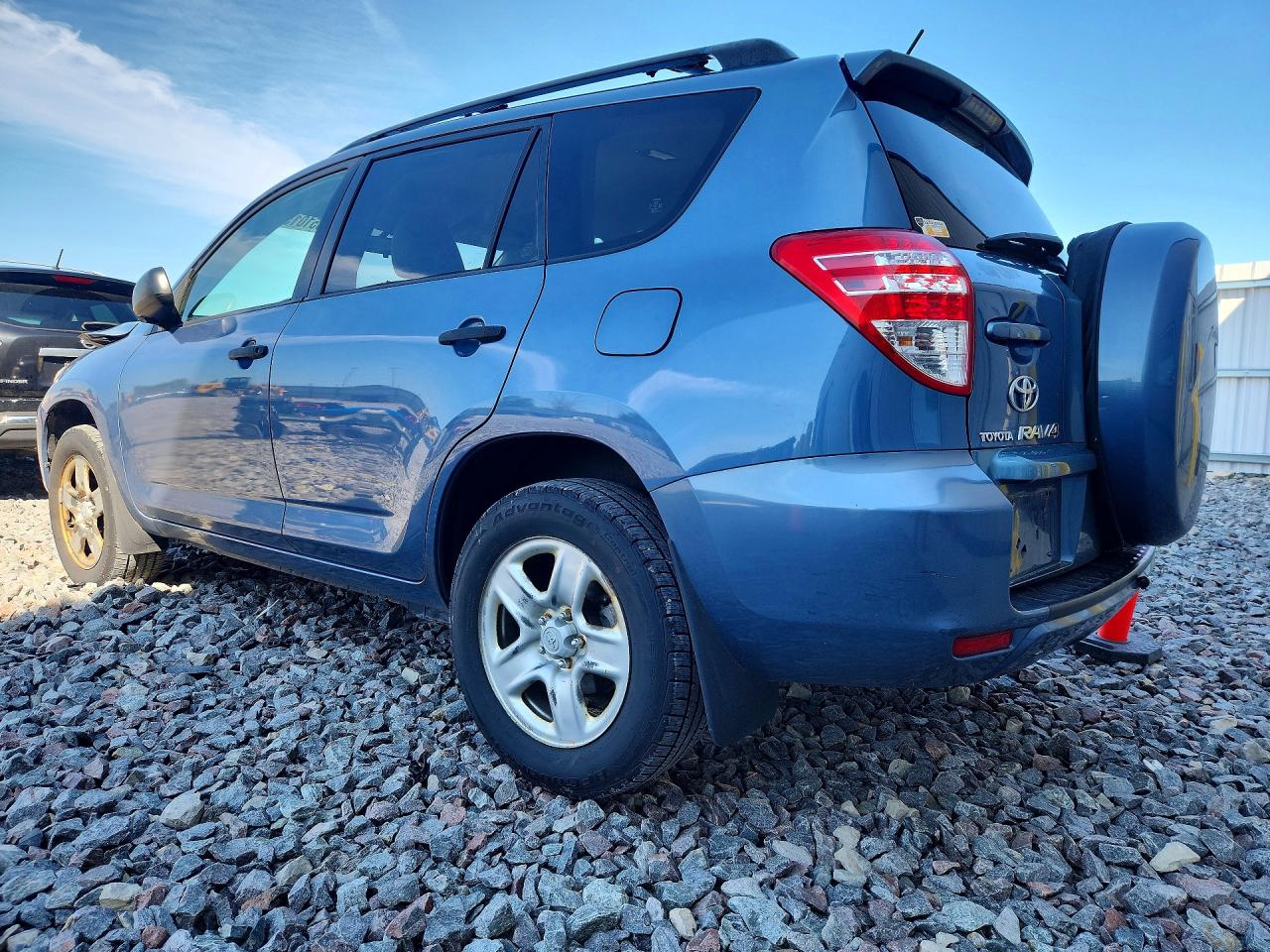 2010 Toyota Rav4 Base Blue vin: JTMBF4DV2AD033466
