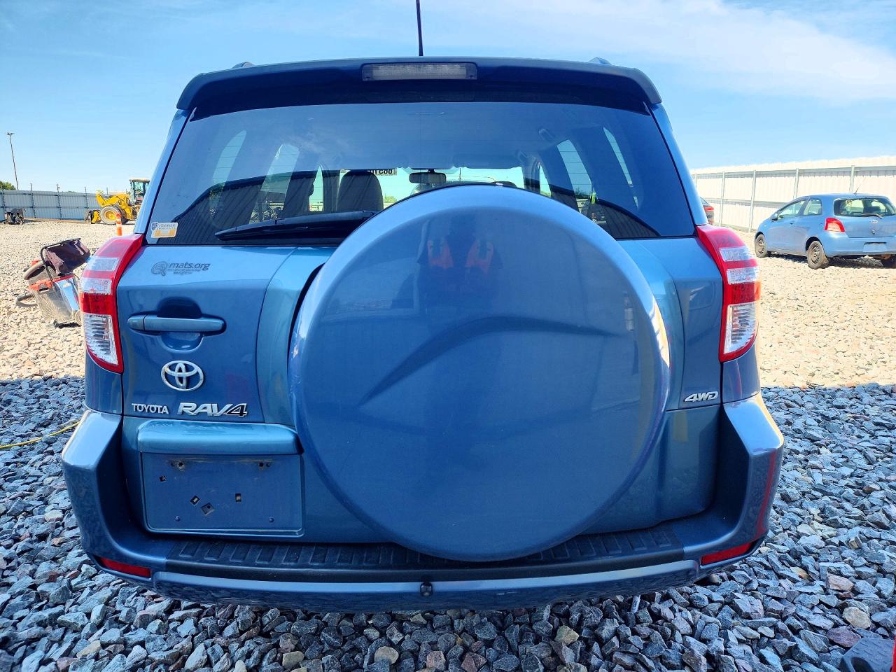 2010 Toyota Rav4 Base Blue vin: JTMBF4DV2AD033466