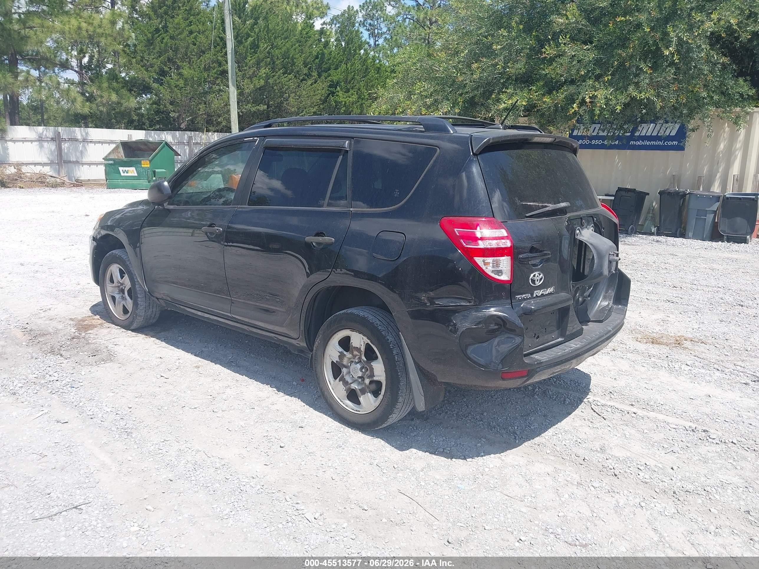2010 Toyota Rav4   Black vin: JTMBF4DV2AD037372