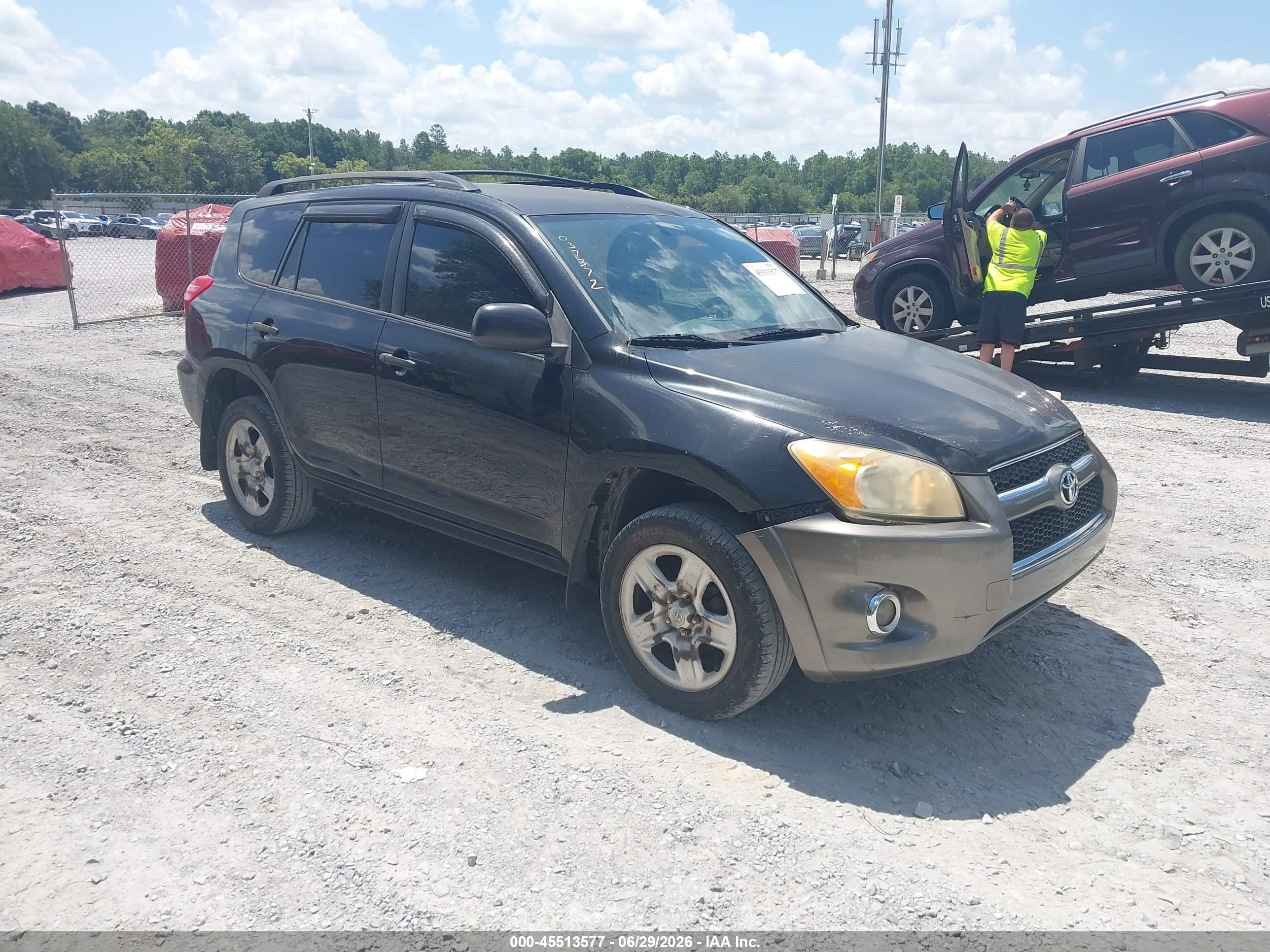 2010 Toyota Rav4   Black vin: JTMBF4DV2AD037372