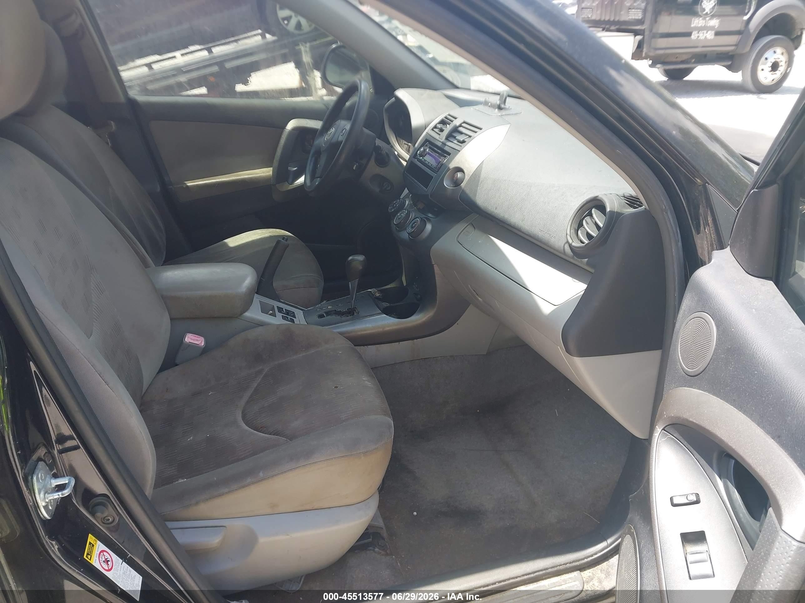 2010 Toyota Rav4   Black vin: JTMBF4DV2AD037372