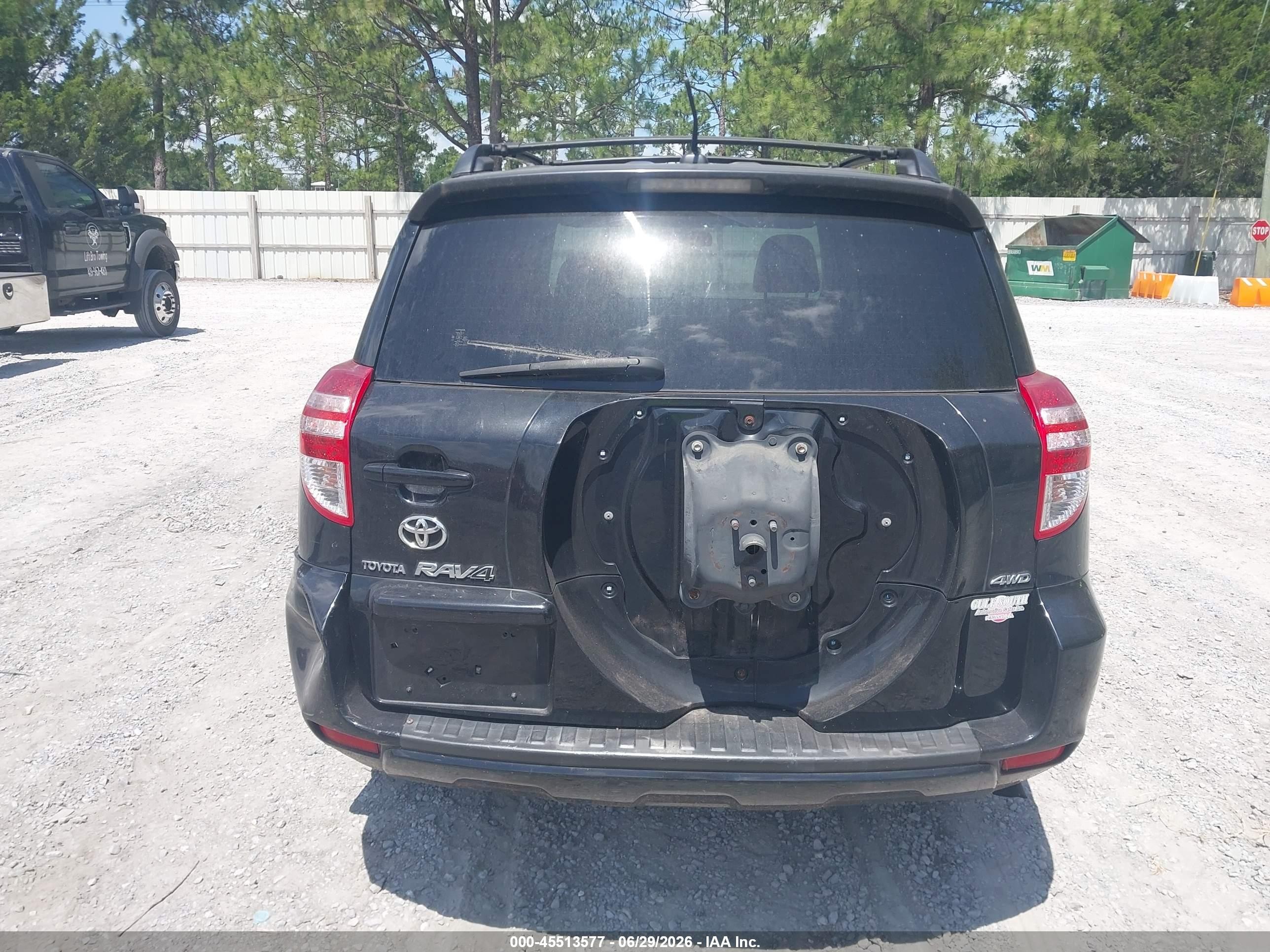 2010 Toyota Rav4   Black vin: JTMBF4DV2AD037372