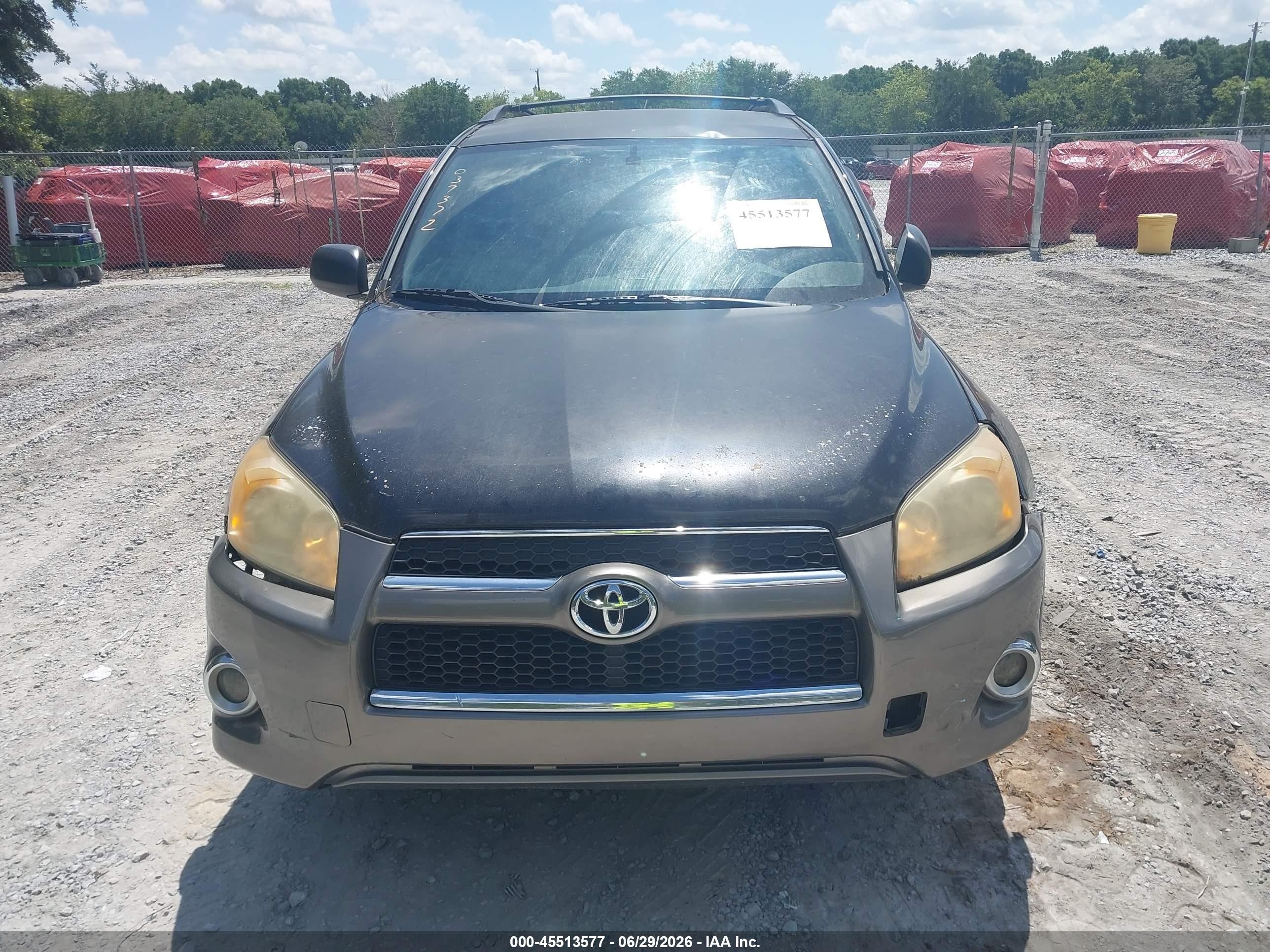 2010 Toyota Rav4   Black vin: JTMBF4DV2AD037372