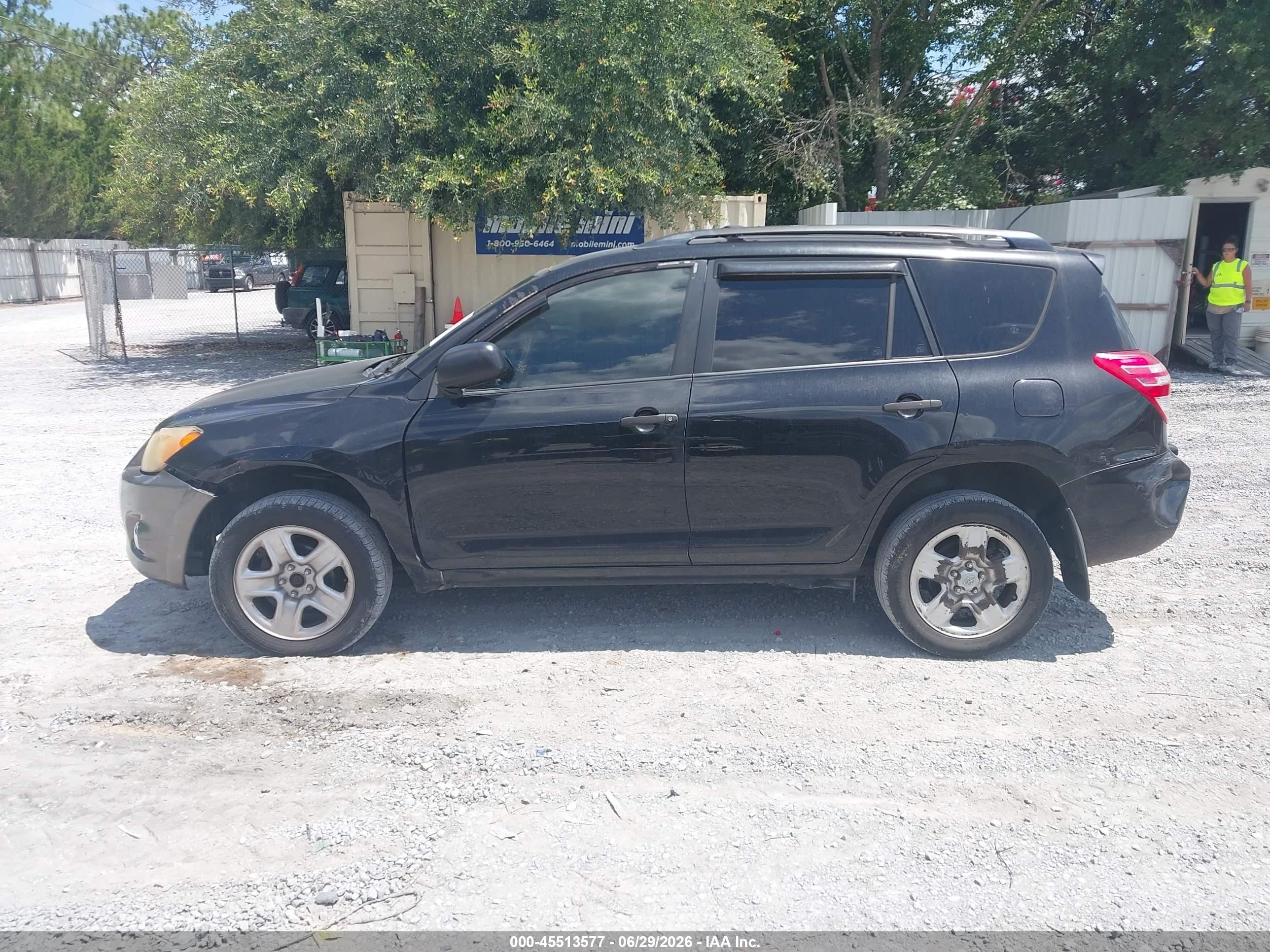 2010 Toyota Rav4   Black vin: JTMBF4DV2AD037372