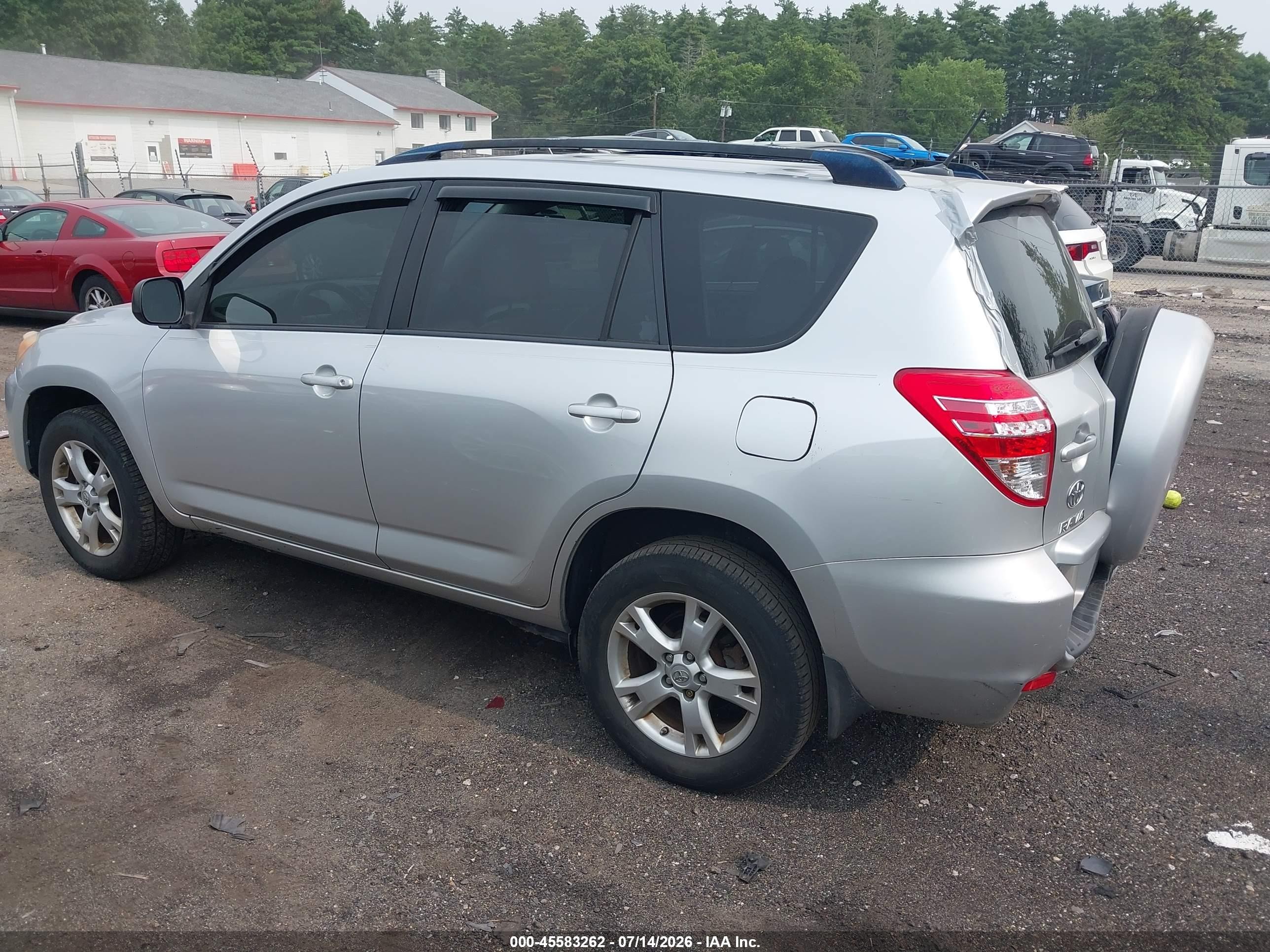 2012 Toyota Rav4   Silver vin: JTMBF4DV2C5056419
