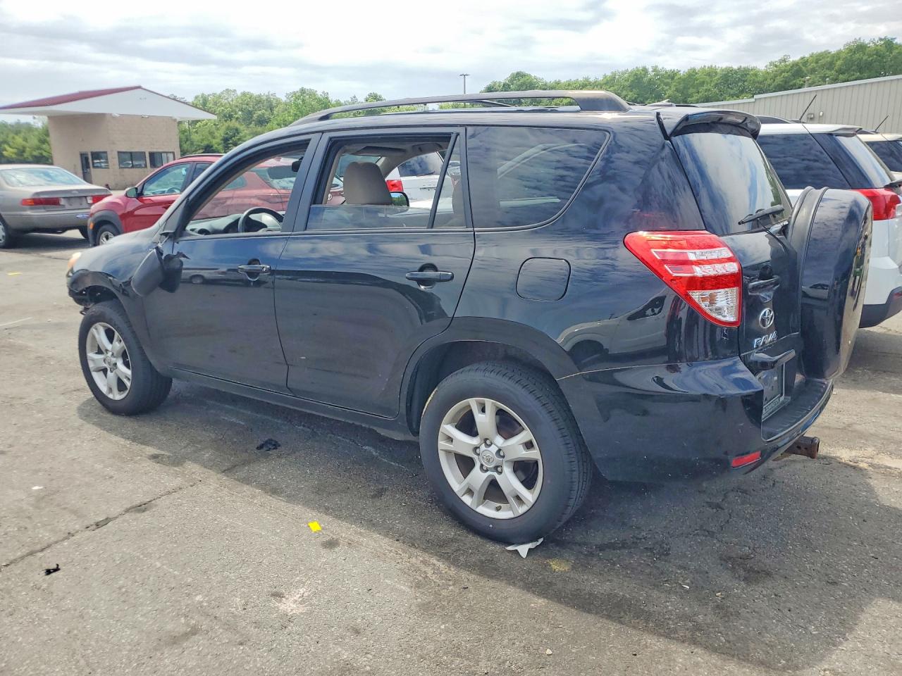 2012 Toyota Rav4 Base Черный vin: JTMBF4DV2C5058008