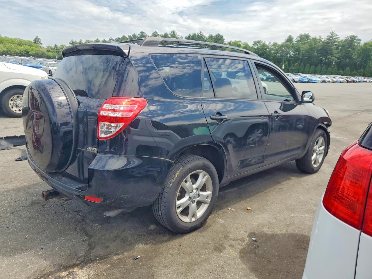 2012 Toyota Rav4 Base Черный vin: JTMBF4DV2C5058008