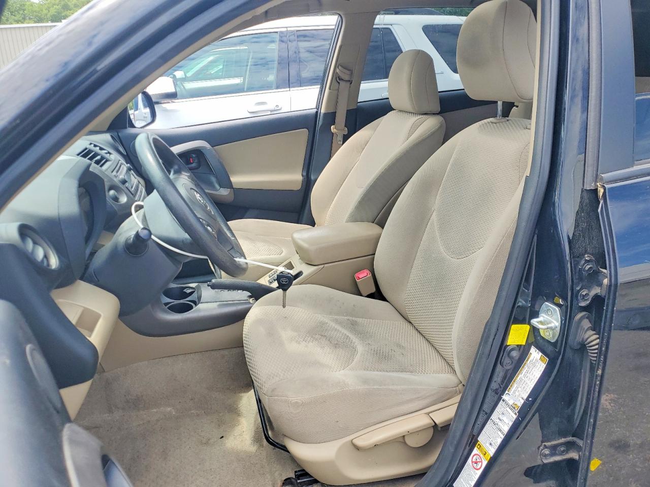 2012 Toyota Rav4 Base Черный vin: JTMBF4DV2C5058008
