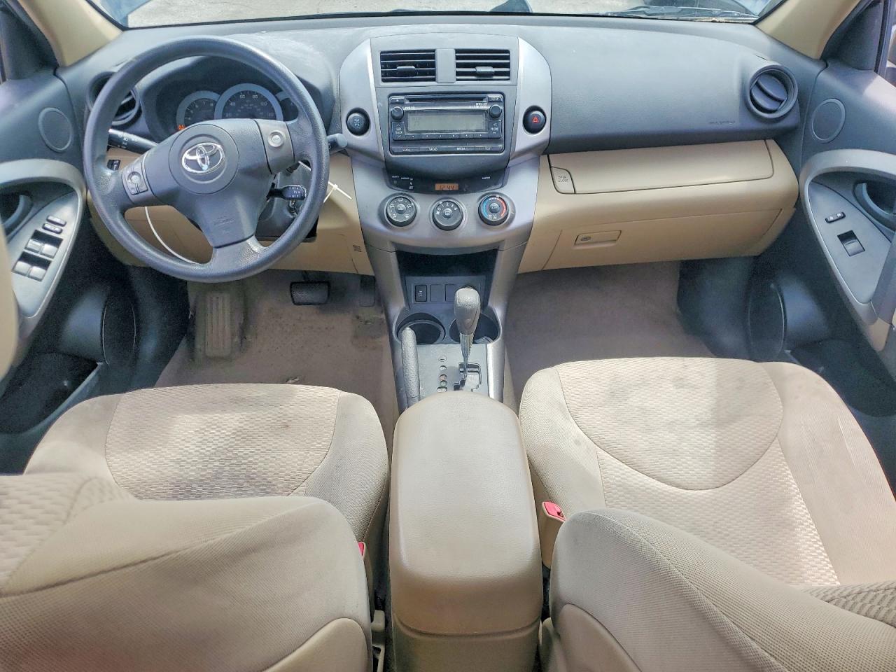 2012 Toyota Rav4 Base Черный vin: JTMBF4DV2C5058008