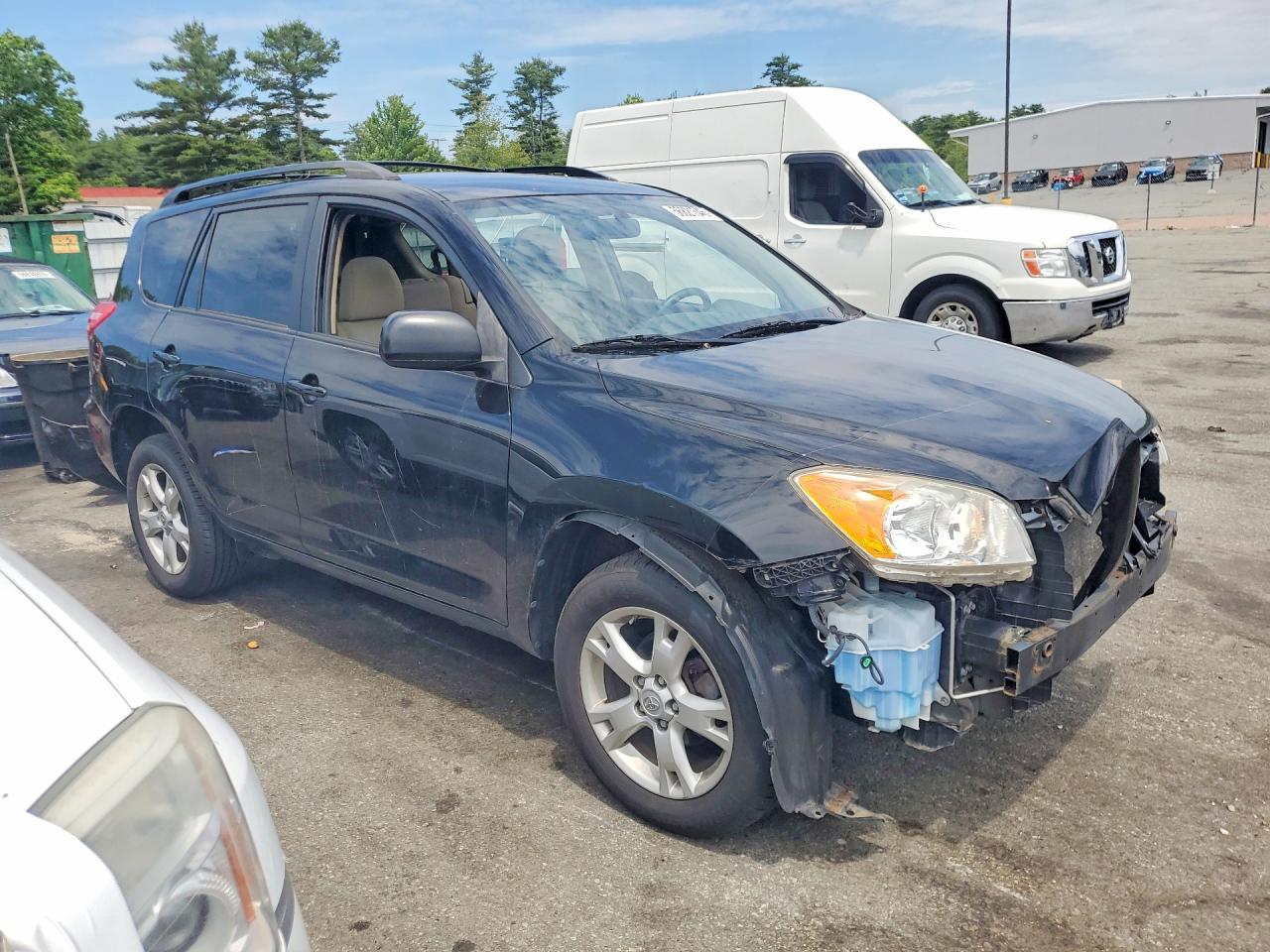 2012 Toyota Rav4 Base Черный vin: JTMBF4DV2C5058008