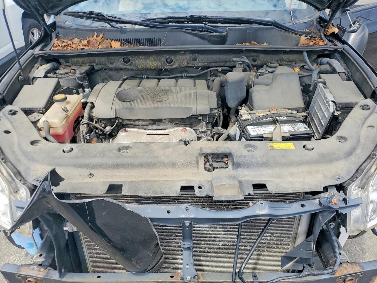 2012 Toyota Rav4 Base Черный vin: JTMBF4DV2C5058008