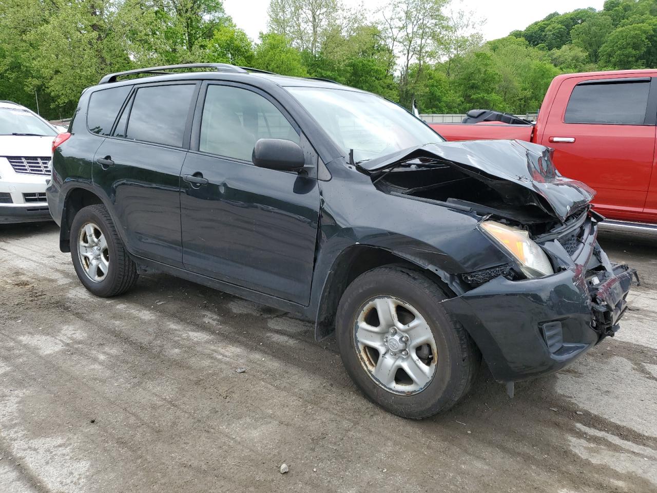 2010 Toyota Rav4 Черный vin: JTMBF4DV3A5019215
