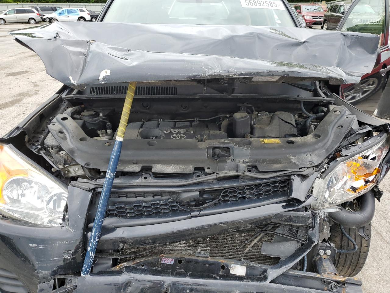 2010 Toyota Rav4 Черный vin: JTMBF4DV3A5019215