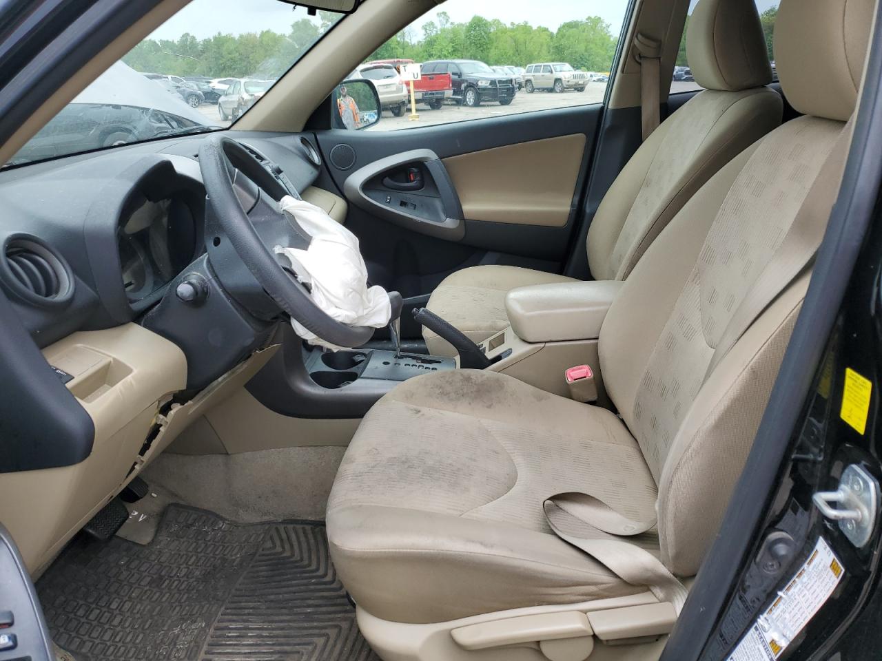 2010 Toyota Rav4 Черный vin: JTMBF4DV3A5019215