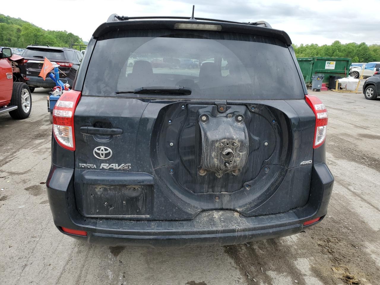 2010 Toyota Rav4 Черный vin: JTMBF4DV3A5019215