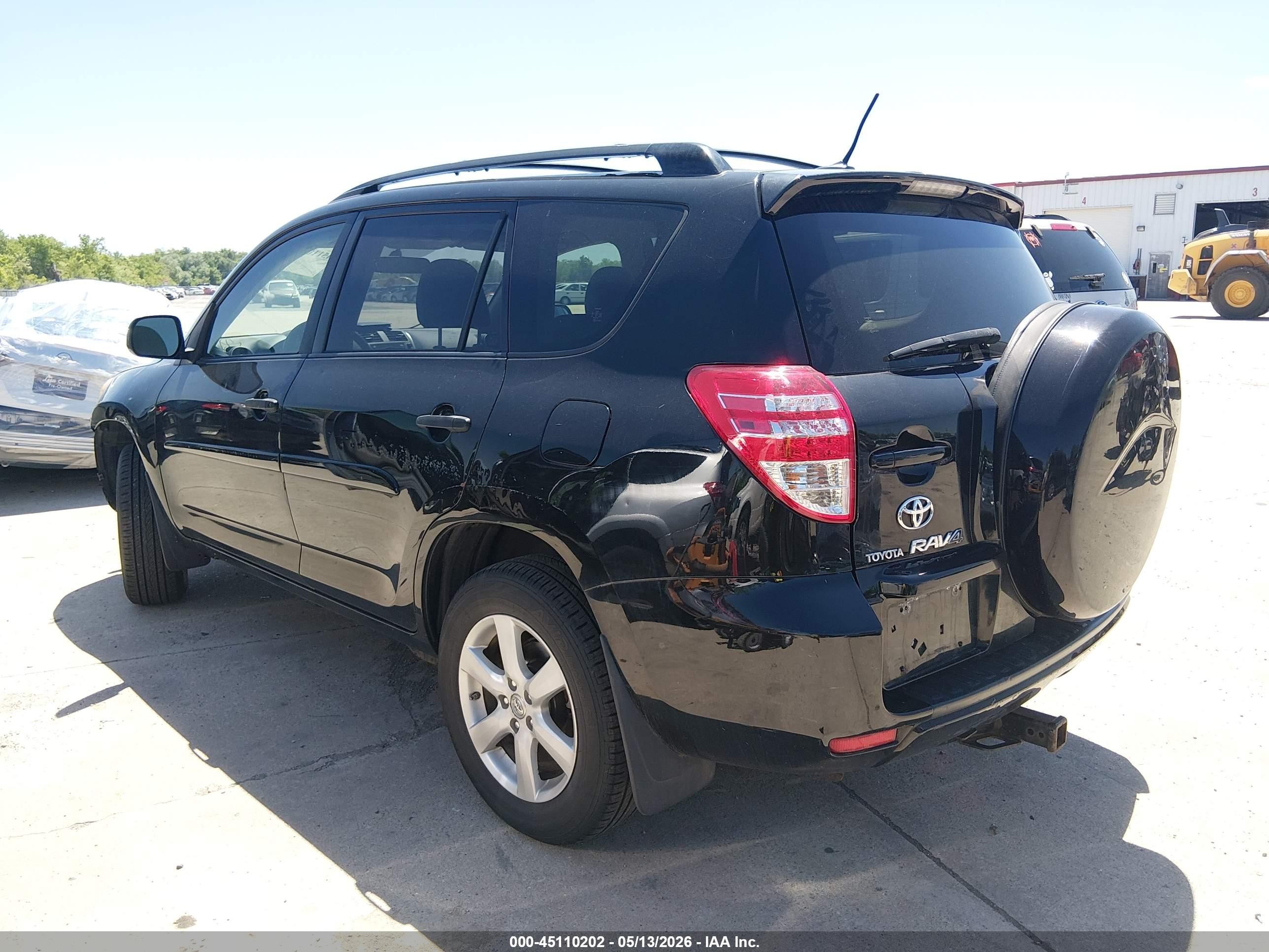 2010 Toyota Rav4   Black vin: JTMBF4DV3A5025967