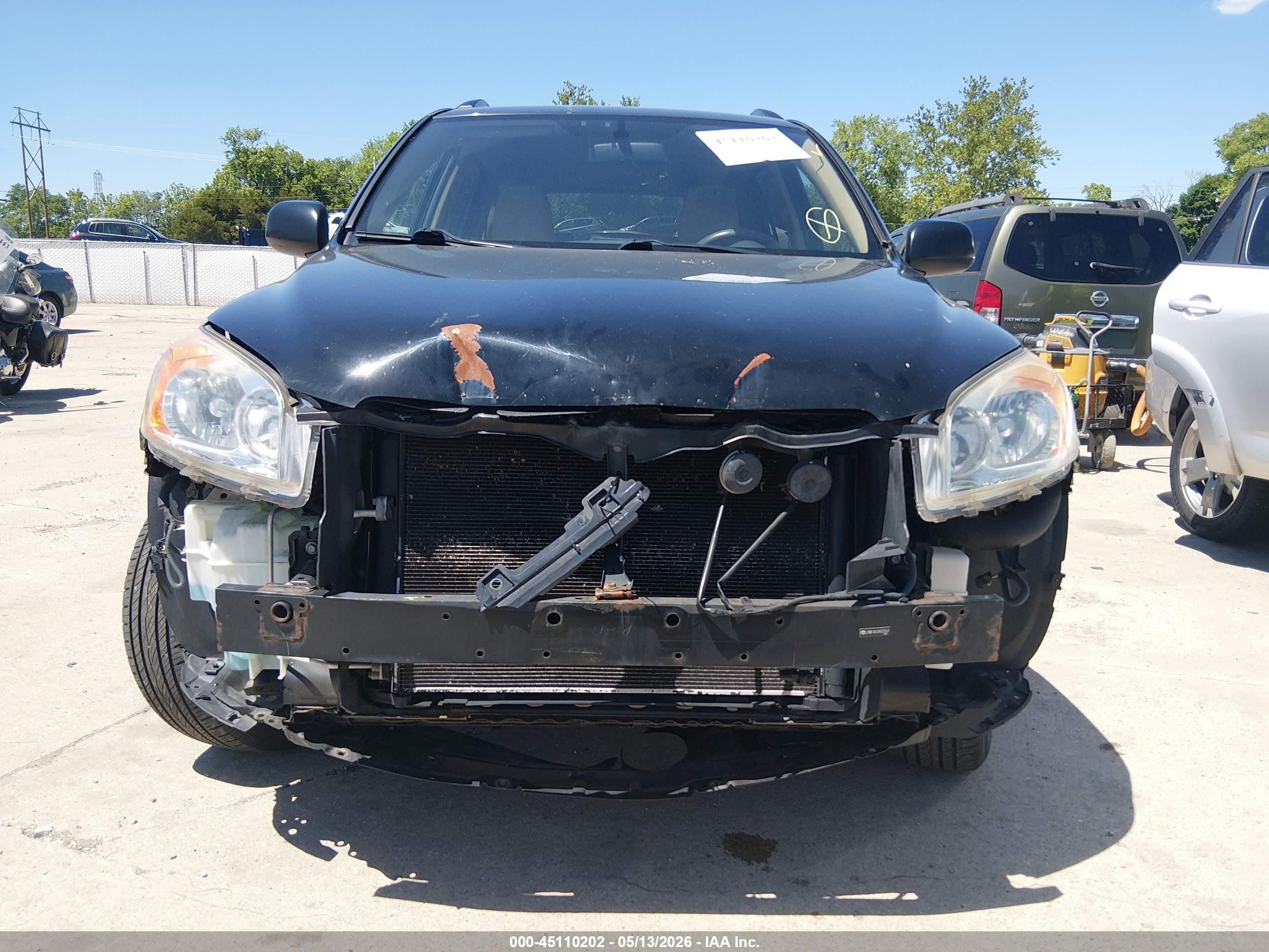 2010 Toyota Rav4   Black vin: JTMBF4DV3A5025967
