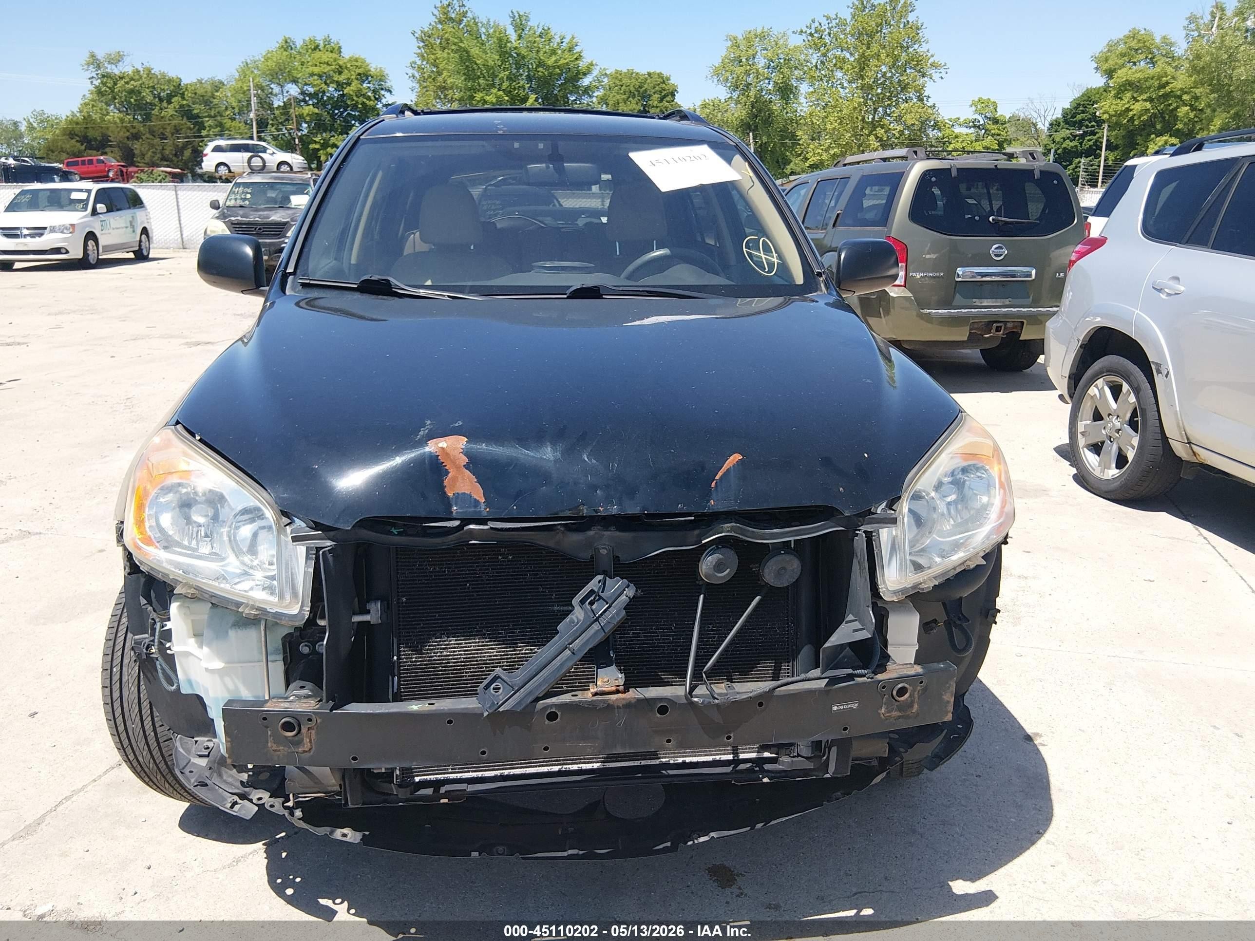 2010 Toyota Rav4   Black vin: JTMBF4DV3A5025967