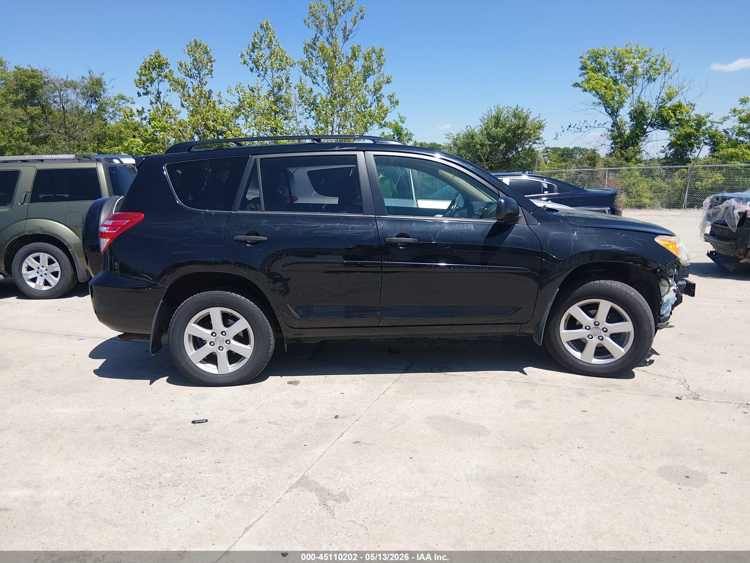2010 Toyota Rav4   Black vin: JTMBF4DV3A5025967