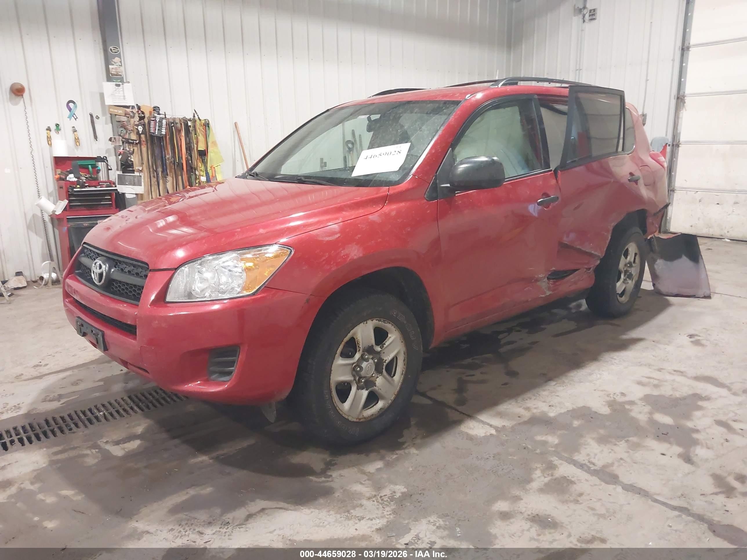 2010 Toyota Rav4   Red vin: JTMBF4DV3A5029095