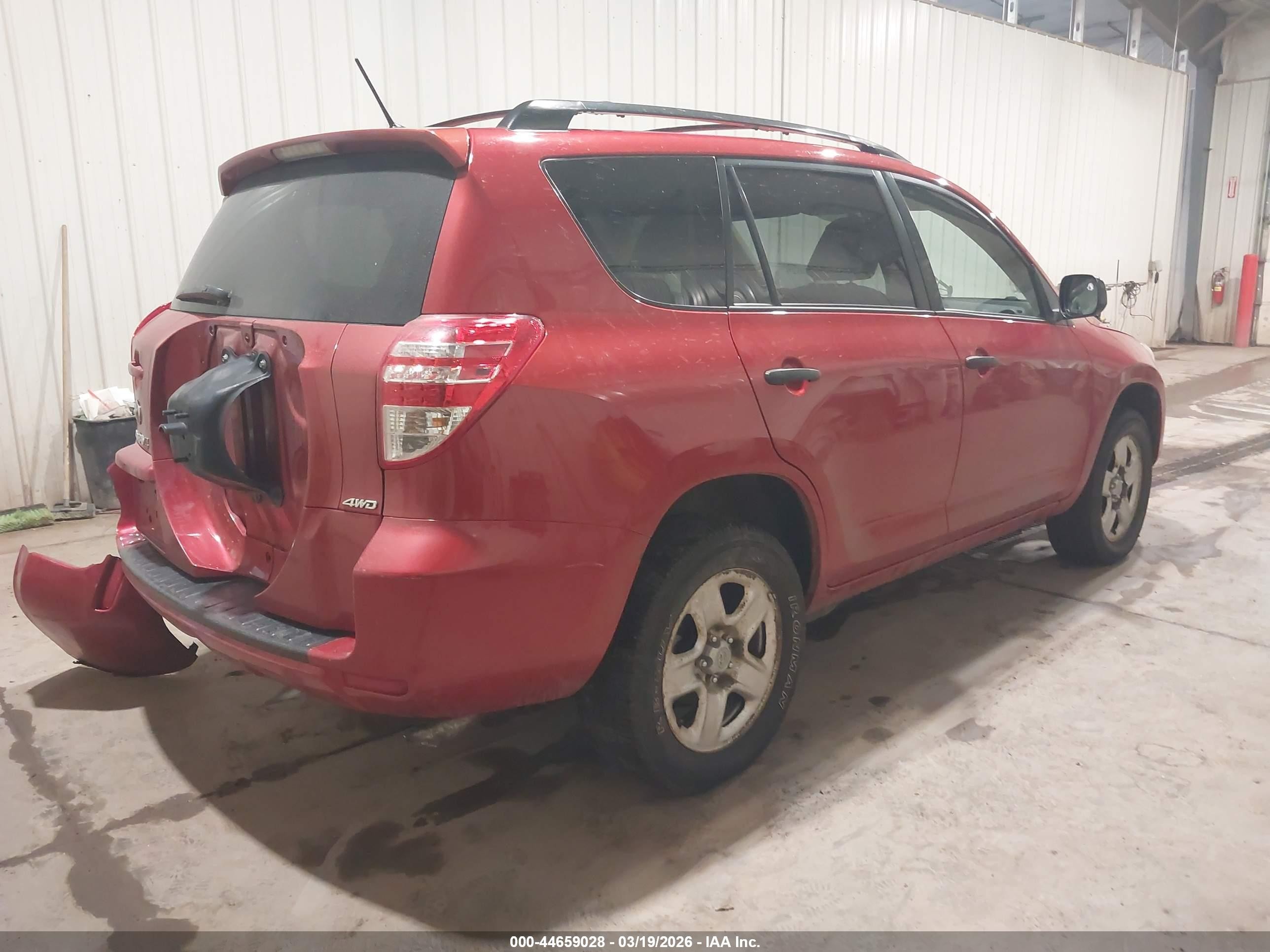 2010 Toyota Rav4   Red vin: JTMBF4DV3A5029095