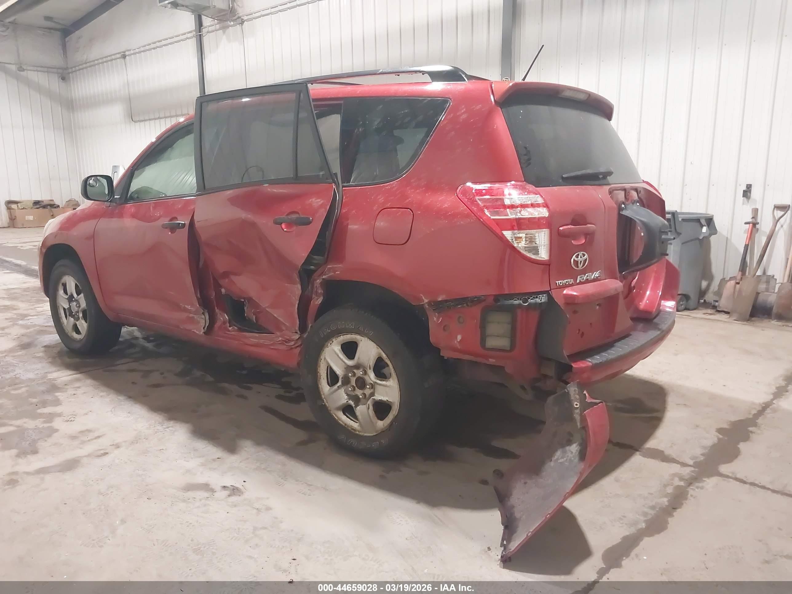 2010 Toyota Rav4   Red vin: JTMBF4DV3A5029095