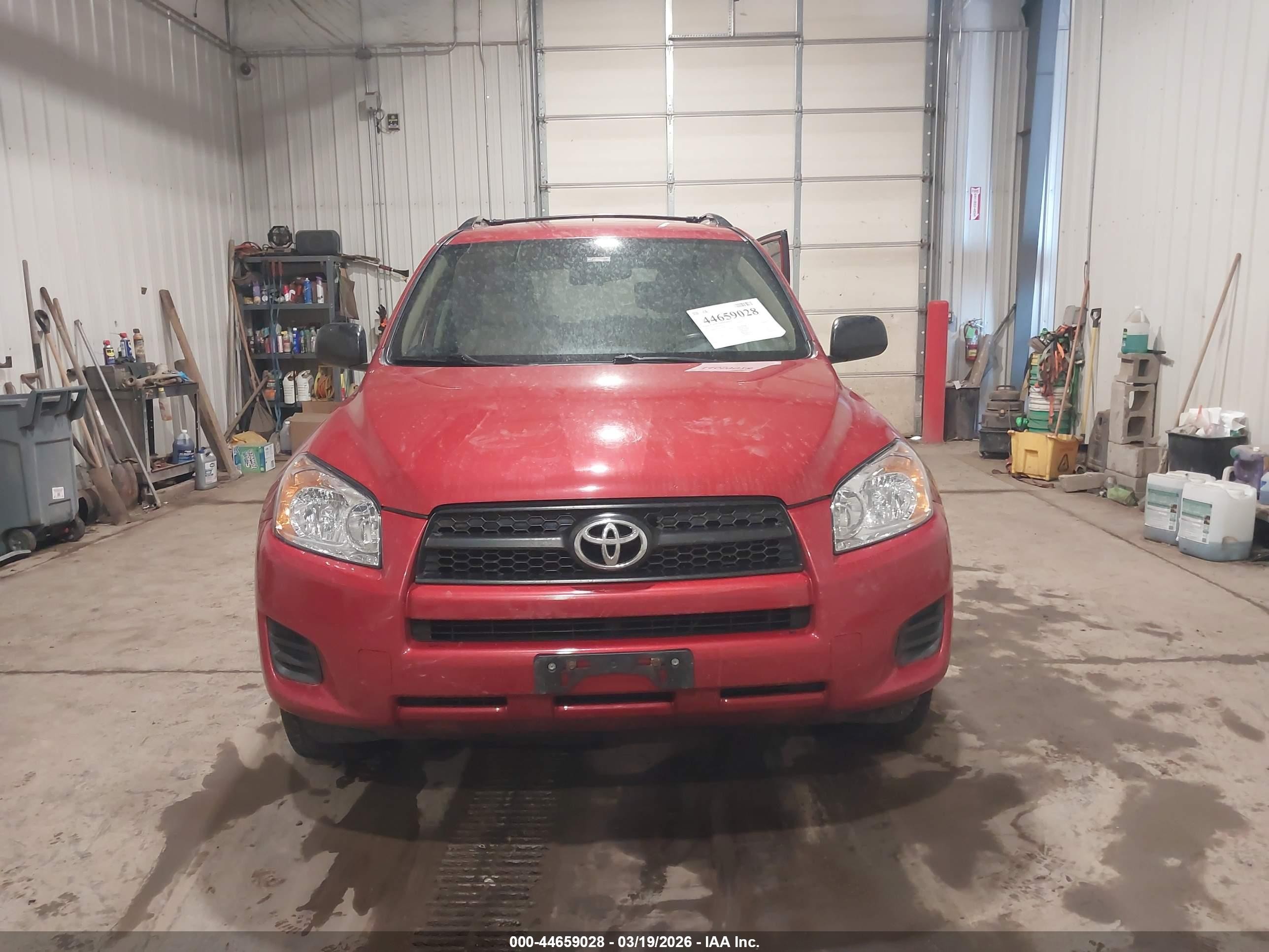 2010 Toyota Rav4   Red vin: JTMBF4DV3A5029095
