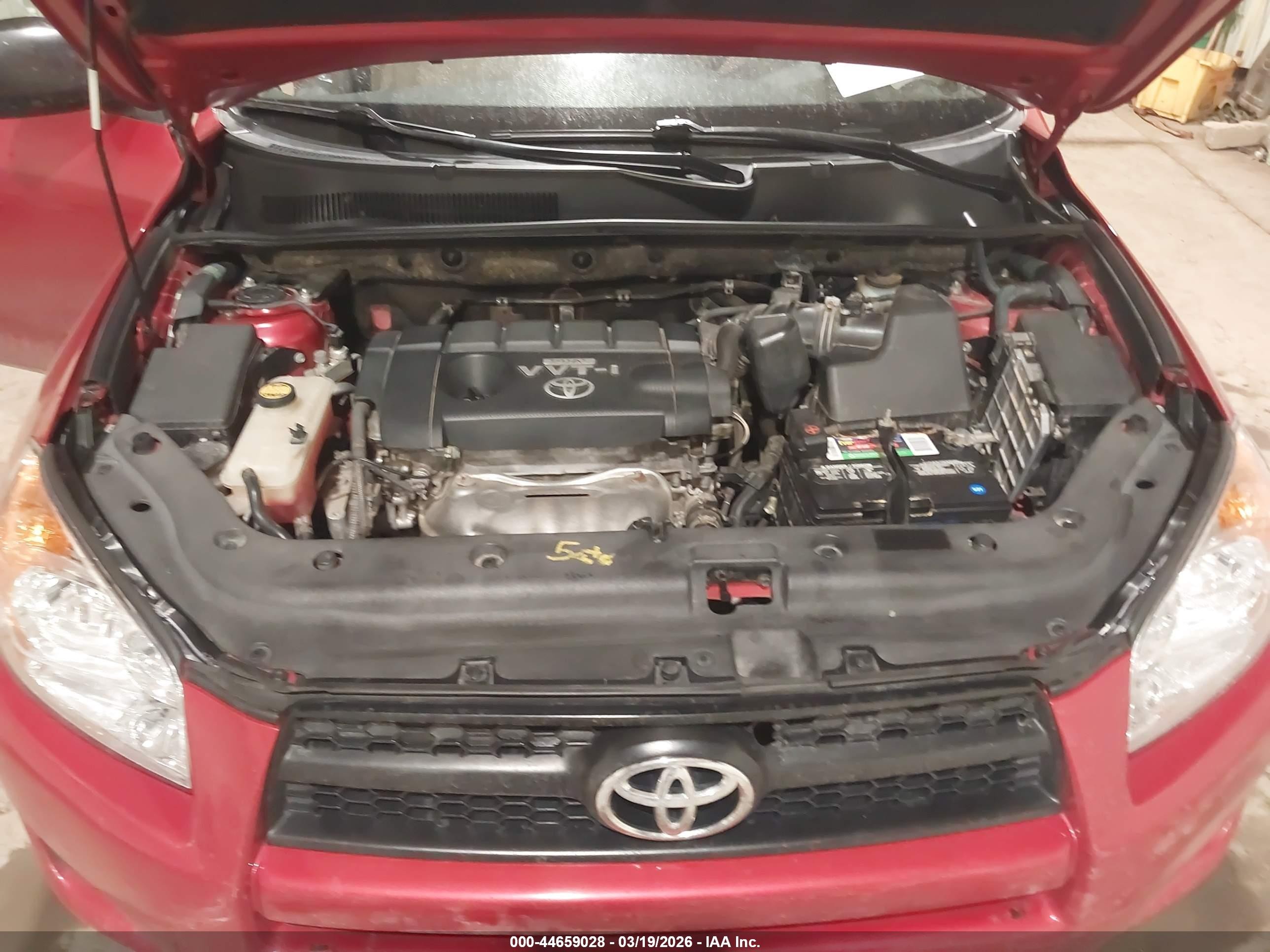 2010 Toyota Rav4   Red vin: JTMBF4DV3A5029095