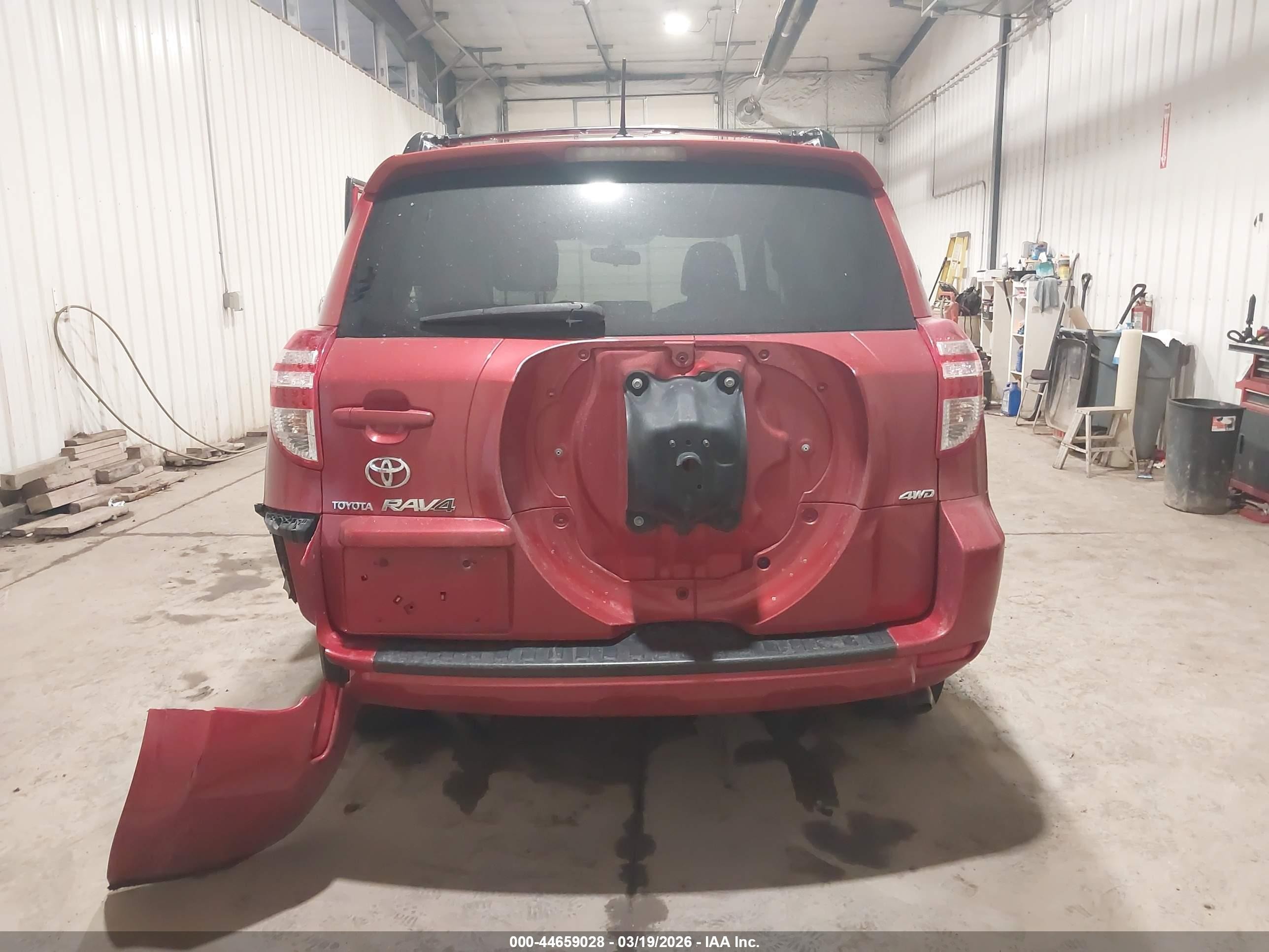 2010 Toyota Rav4   Red vin: JTMBF4DV3A5029095