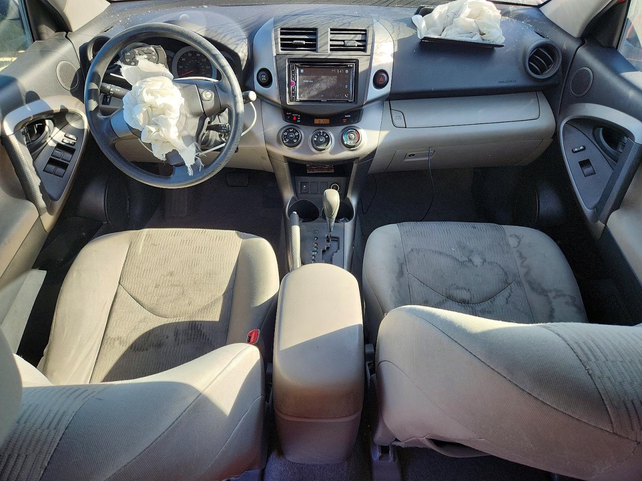 2010 Toyota Rav4 Base Red vin: JTMBF4DV3A5034278