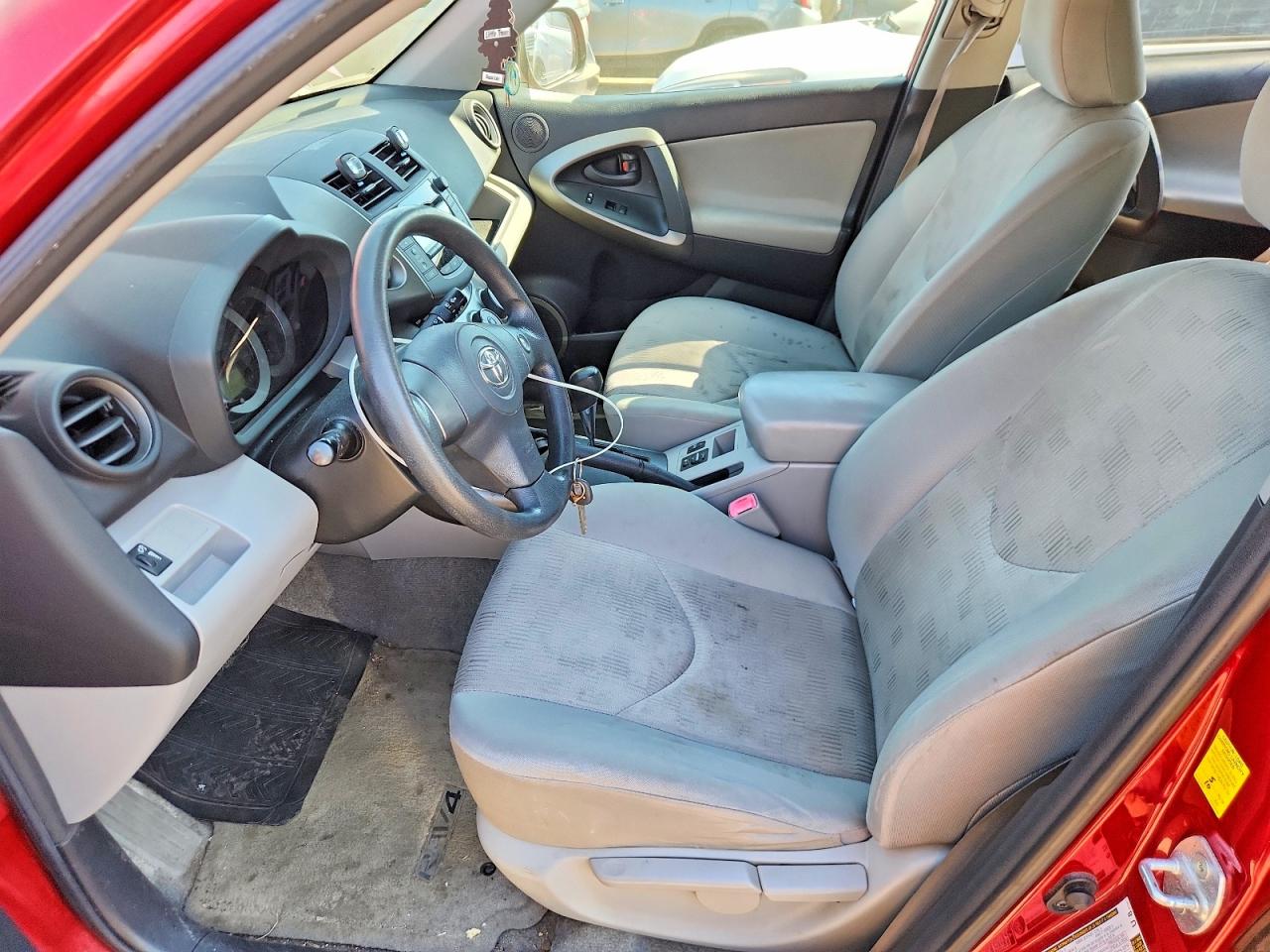2010 Toyota Rav4 Base Red vin: JTMBF4DV3AD030012