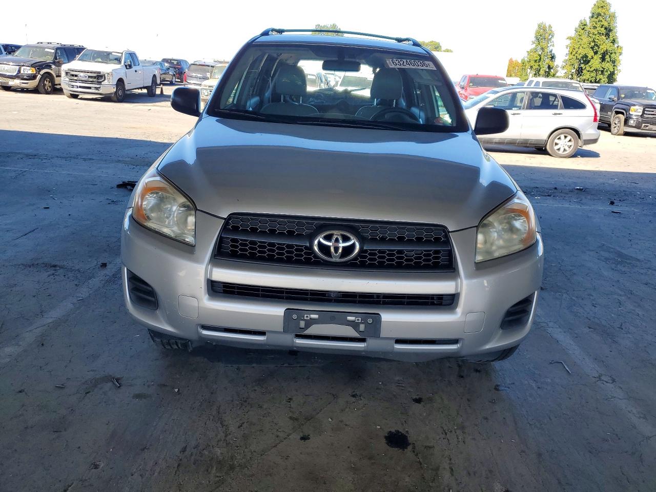 2010 Toyota Rav4 Base Silver vin: JTMBF4DV3AD030950