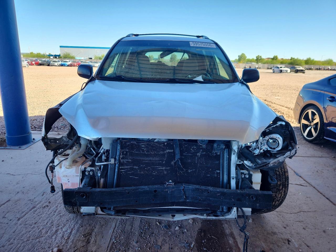 2011 Toyota Rav4 Base Silver vin: JTMBF4DV3B5038591