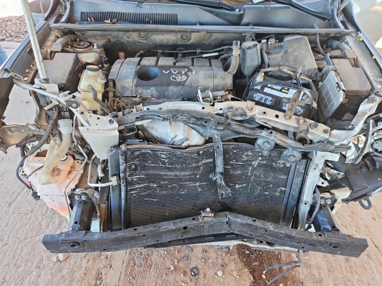 2011 Toyota Rav4 Base Silver vin: JTMBF4DV3B5038591