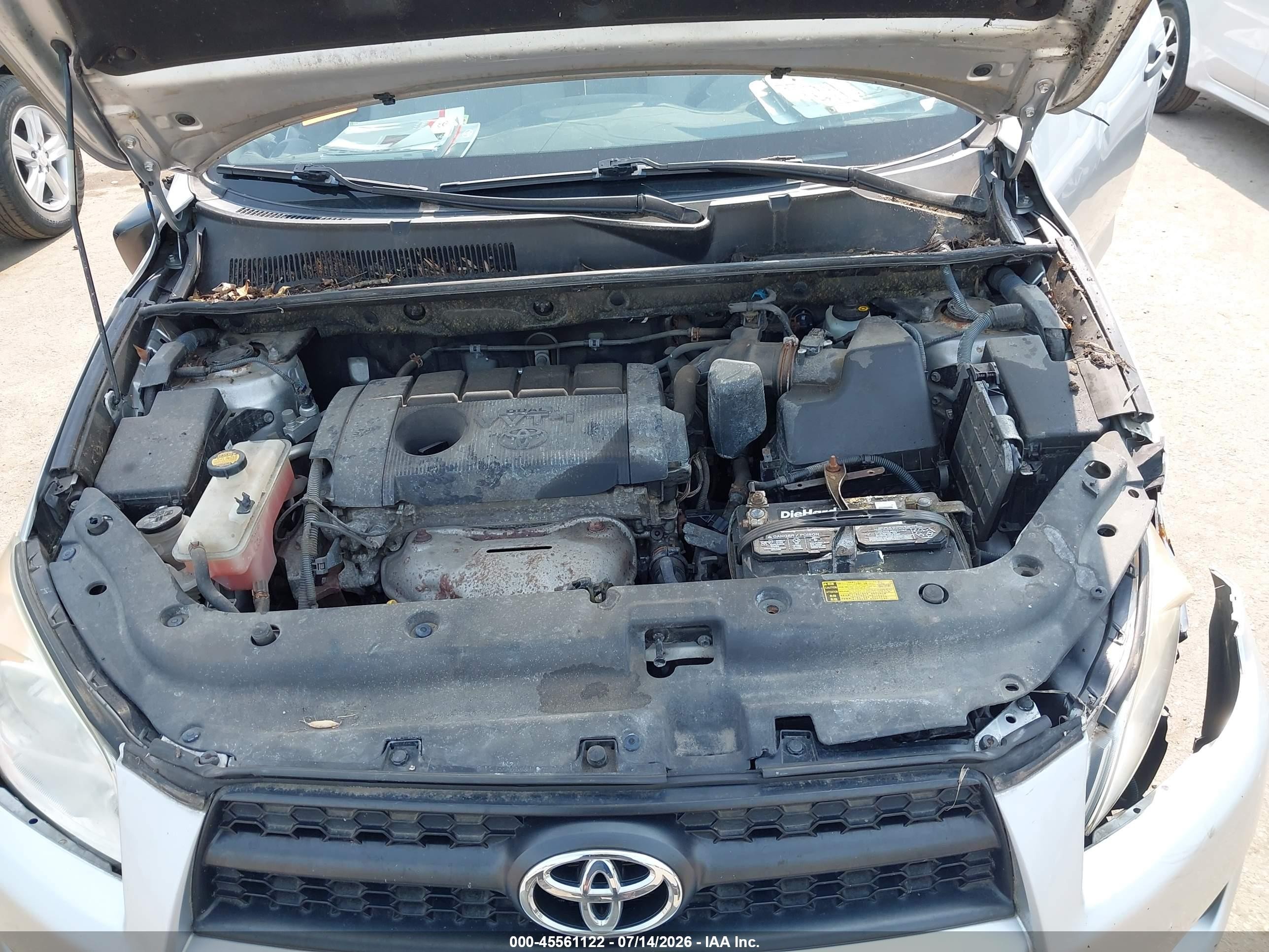 2012 Toyota Rav4   Silver vin: JTMBF4DV3C5050855