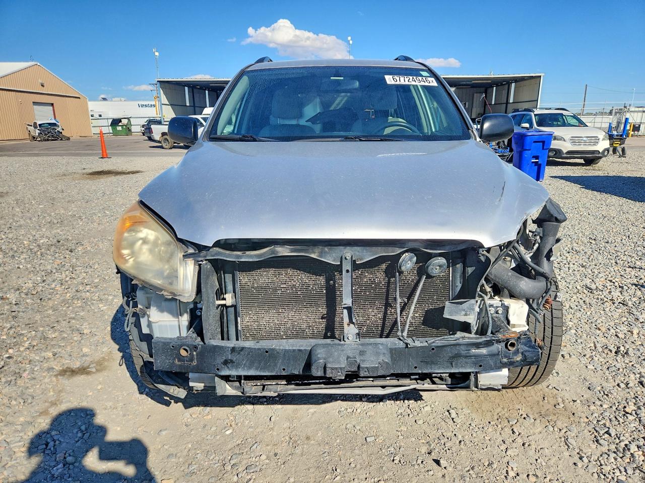 2010 Toyota Rav4 Base Silver vin: JTMBF4DV4A5033849