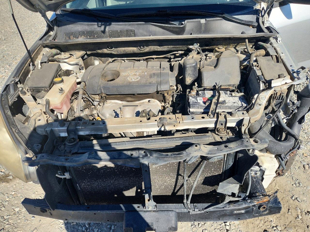 2010 Toyota Rav4 Base Silver vin: JTMBF4DV4A5033849