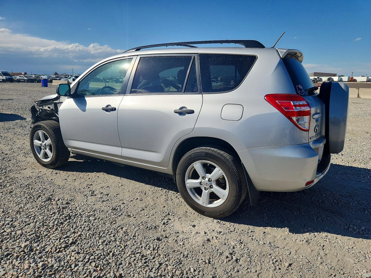2010 Toyota Rav4 Base Silver vin: JTMBF4DV4A5033849