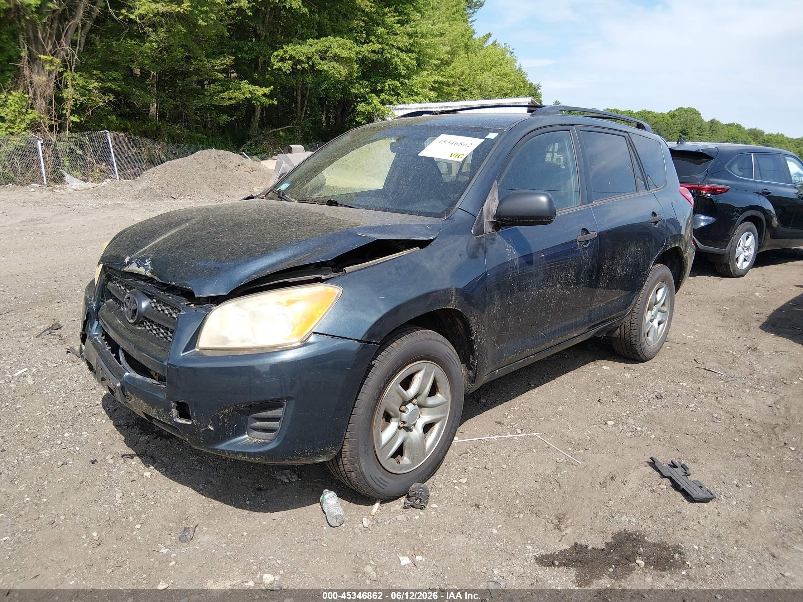2010 Toyota Rav4   Blue vin: JTMBF4DV4AD022968