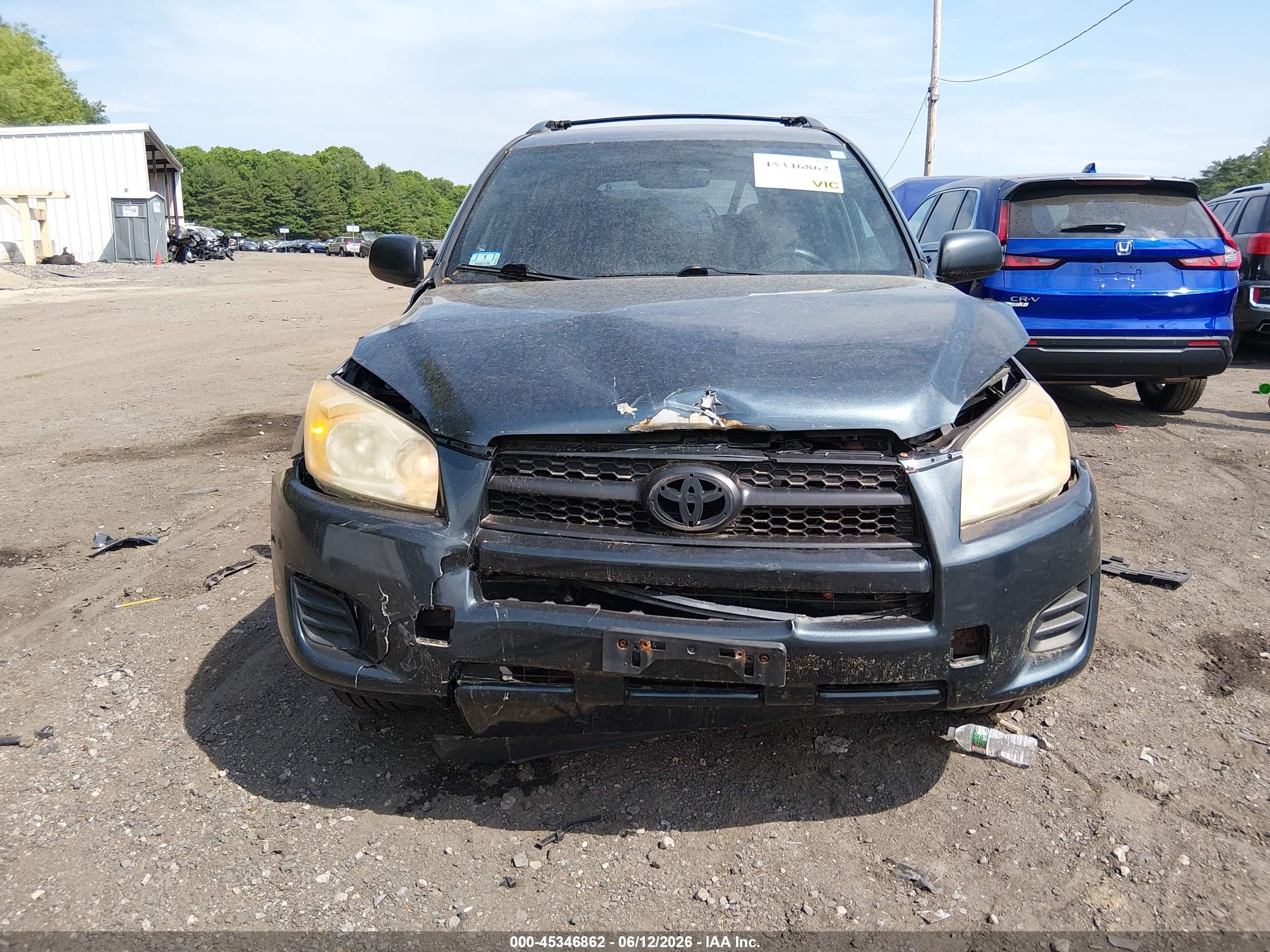 2010 Toyota Rav4   Blue vin: JTMBF4DV4AD022968
